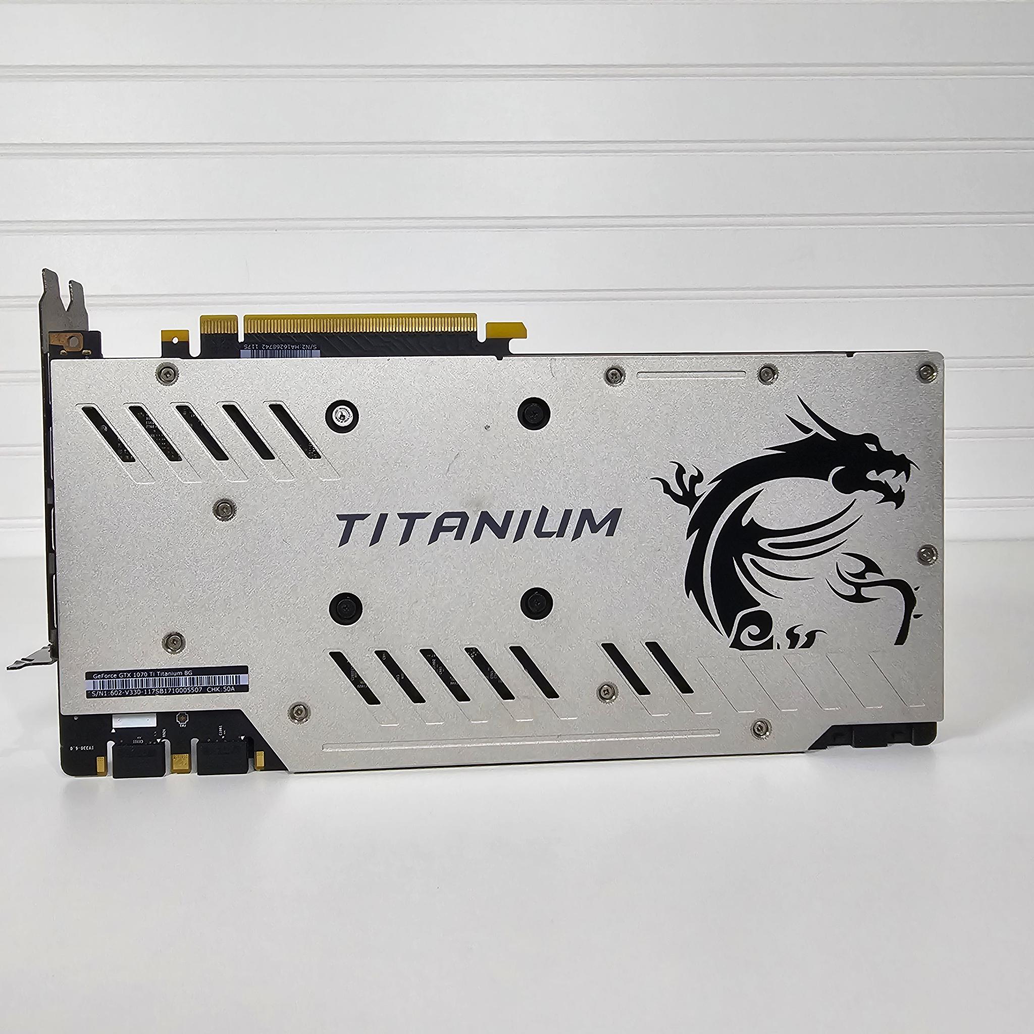 MSI GTX 1070 Ti Titanium