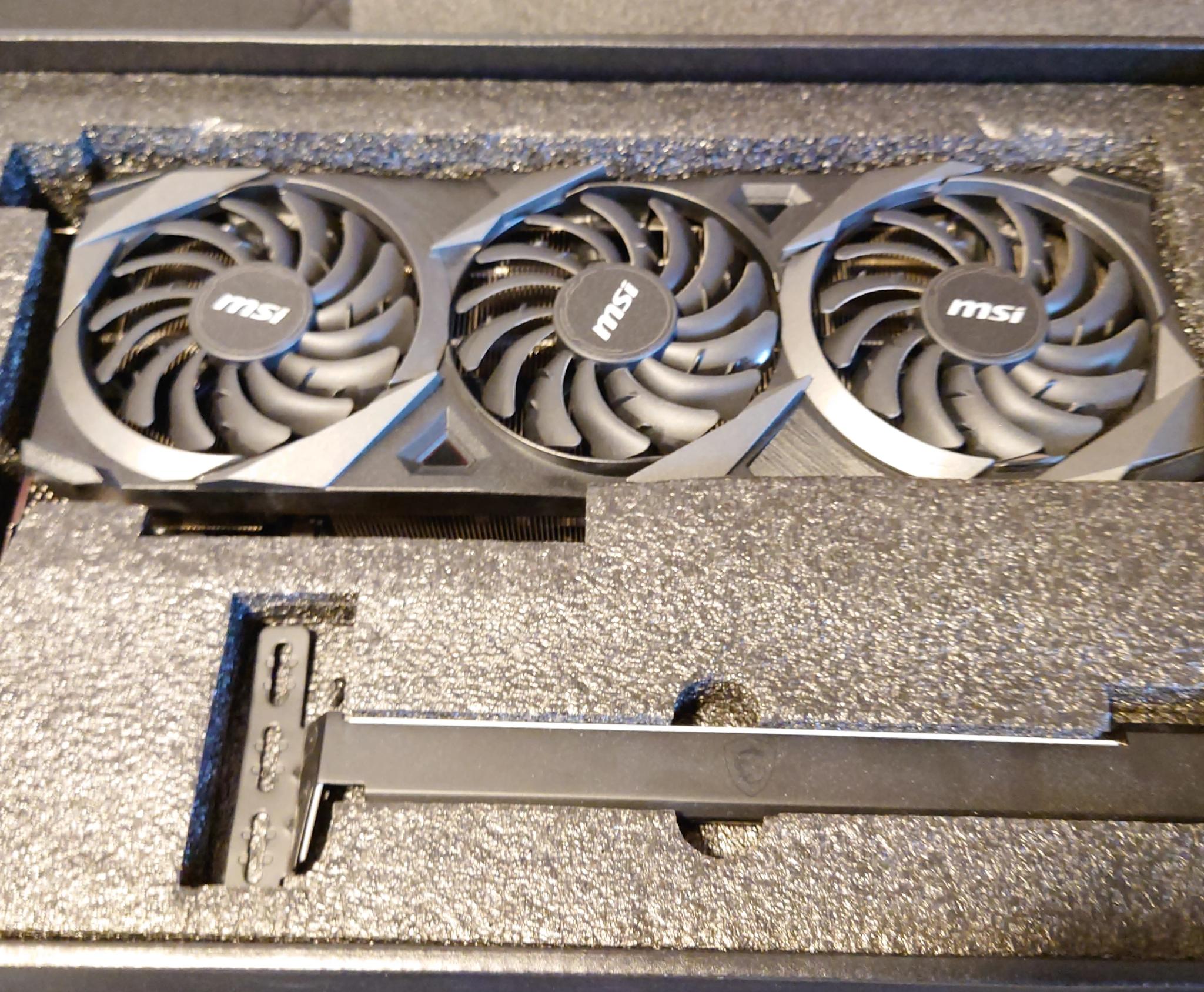 Selling | Used like New | MSI GeForce RTX 3070 Ti VENTUS 3X 8G OC Edition