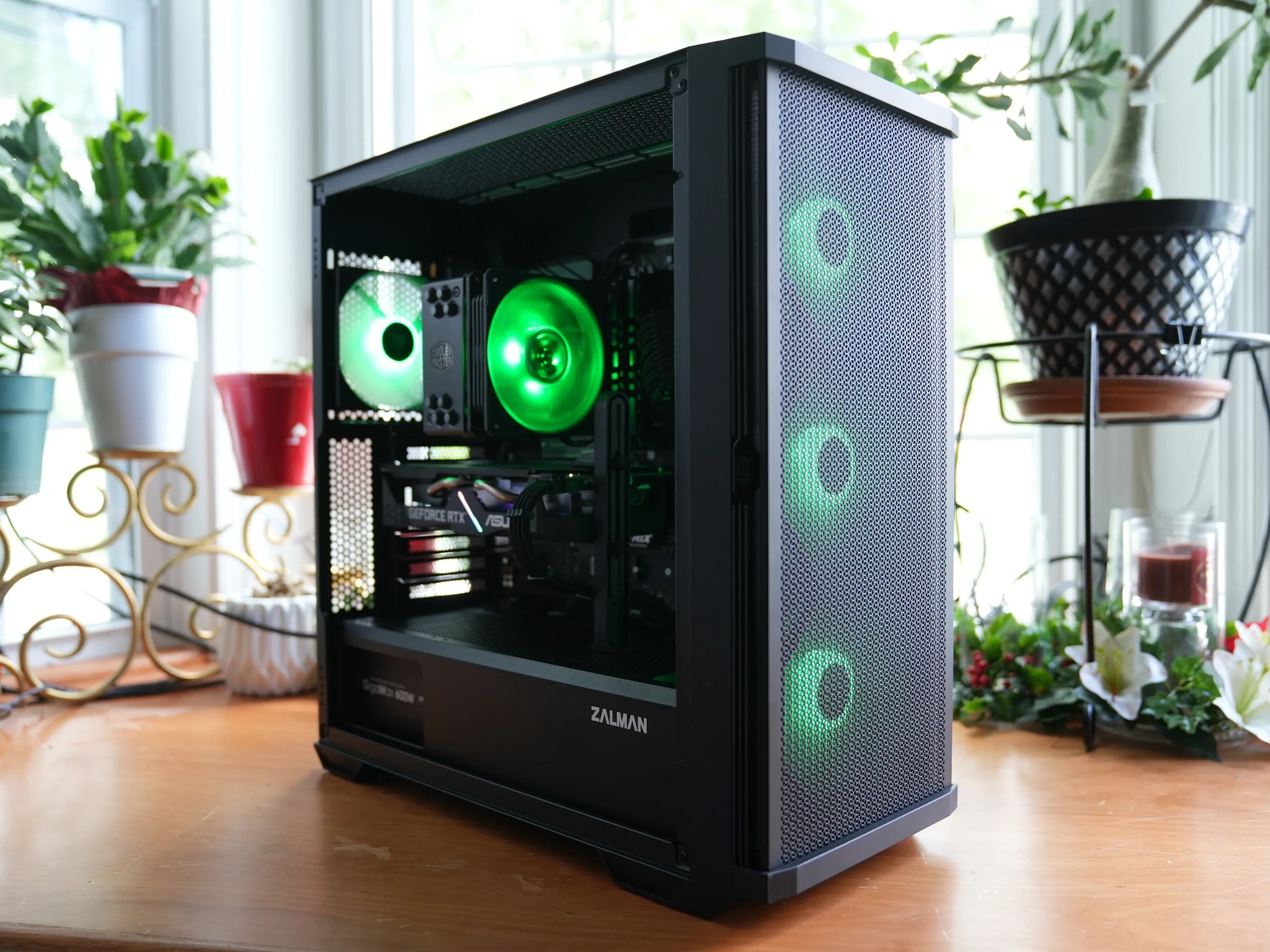 ⚫ Midnight Glow 🌟 : Ryzen 7 3700X | RTX 2060 6GB | 16GB 3600MHz DDR4 | 1.2TB SSD | Black Gaming PC