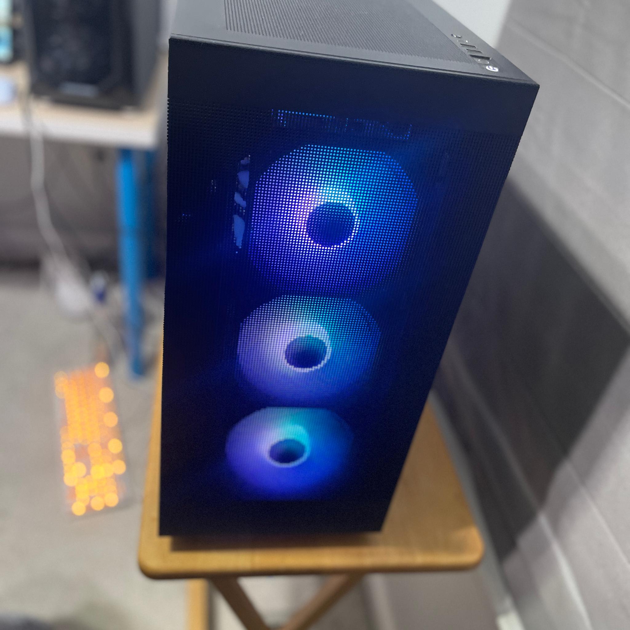 🌑✨ NightCarbon – Ryzen 7 / RTX 2070 Super FE Gaming PC – 32GB RAM / 1TB SSD / 360mm AIO  🌑✨