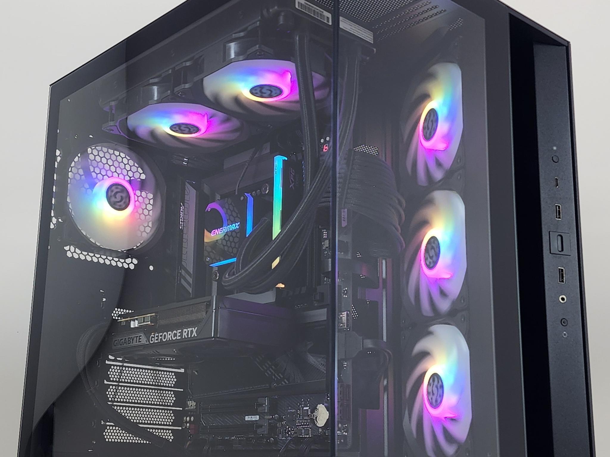 Gaming PC Intel Ultra 5 225F 16GB RAM 1TB SSD RTX 5060  8GB Windows 11 Computer