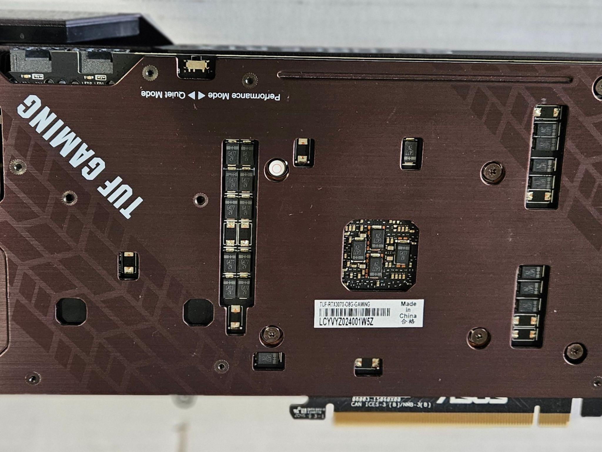 ASUS TUF GAMING OC GeForce RTX 3070