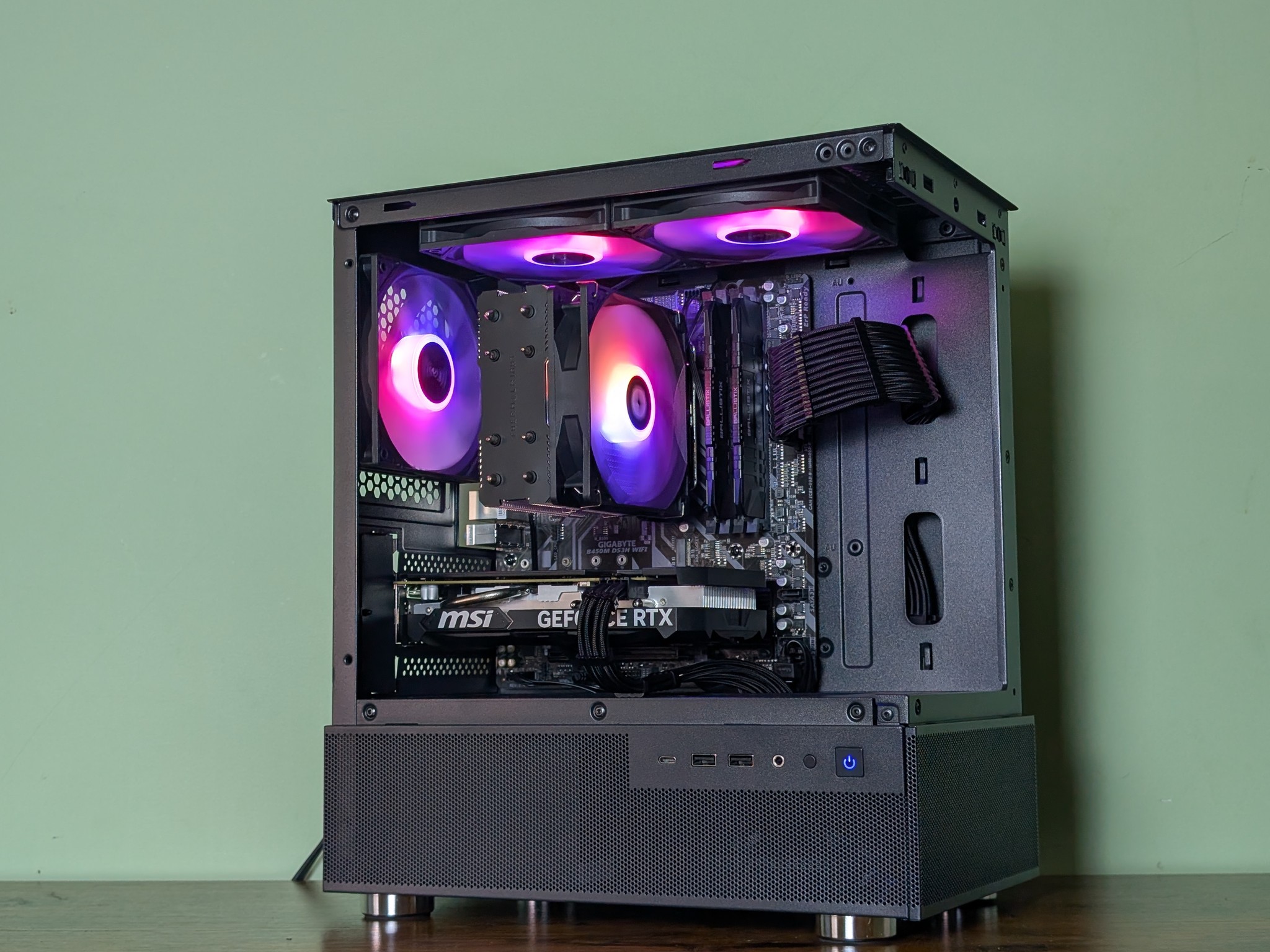 1440P Gaming PC | RTX 4060 | Ryzen 5 5500 | 16GB DDR4 | 1TB SSD | Free Ship!
