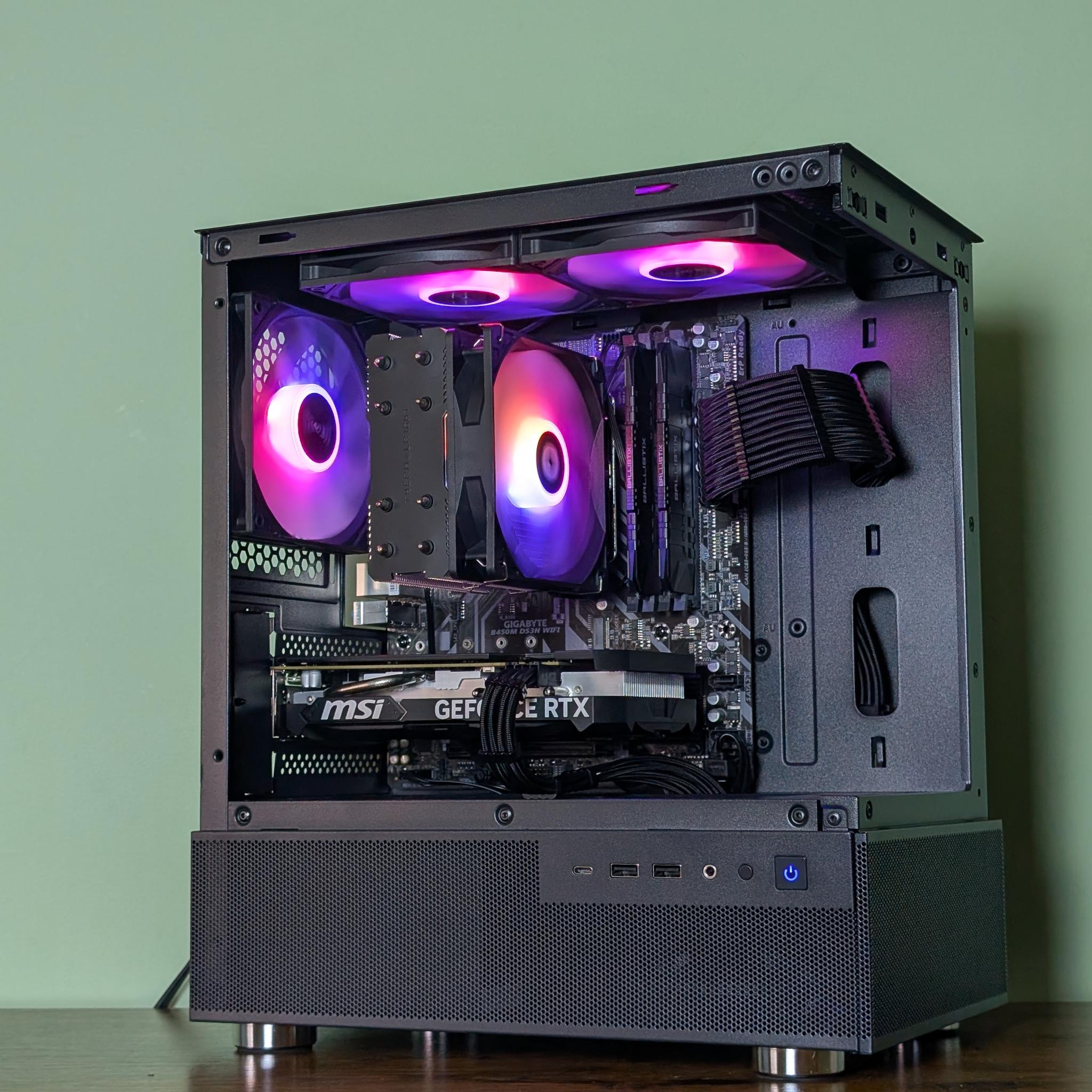 1440P Gaming PC | RTX 4060 | Ryzen 5 5500 | 16GB DDR4 | 1TB SSD | Free Ship!