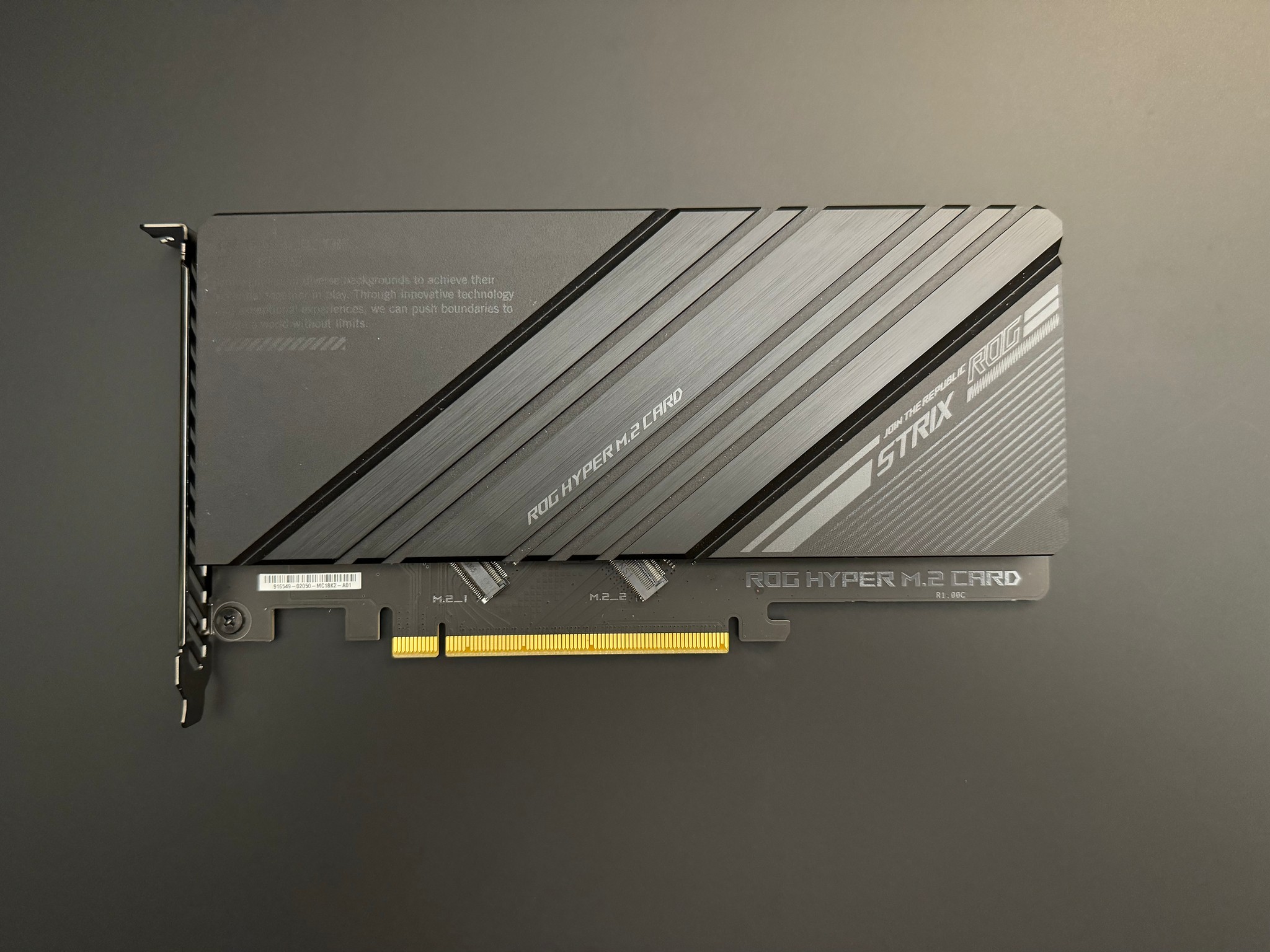 Asus M.2 expansion card