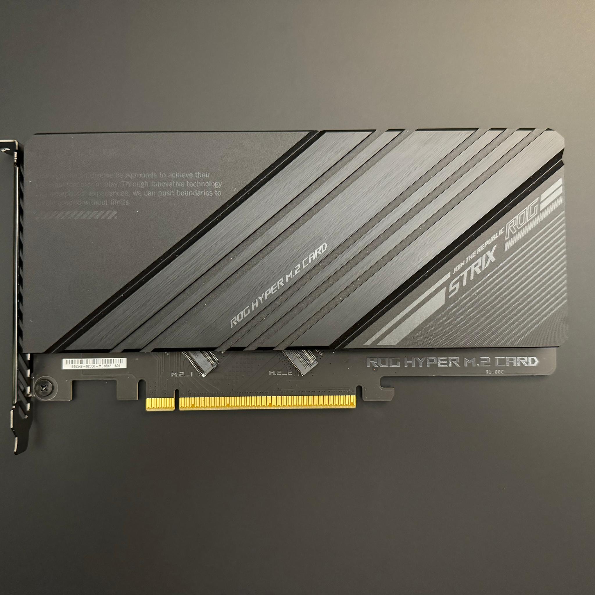 Asus M.2 expansion card