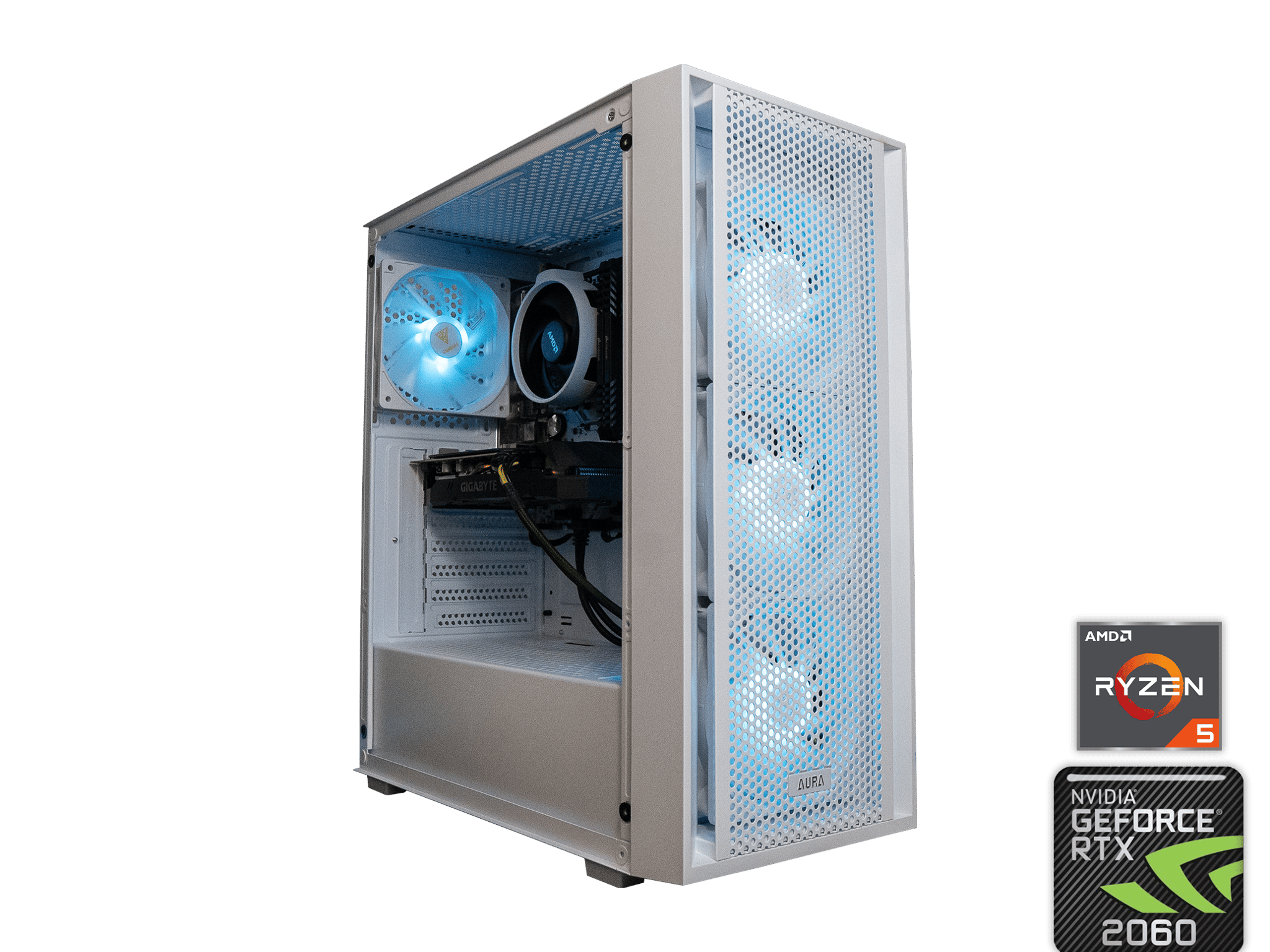 ❄️🌨 | Gigabyte RTX 2060 6GB | RYZEN 5 3600 | 16GB DDR4 RAM | 1.25TB | Arctic Freeze 2.0