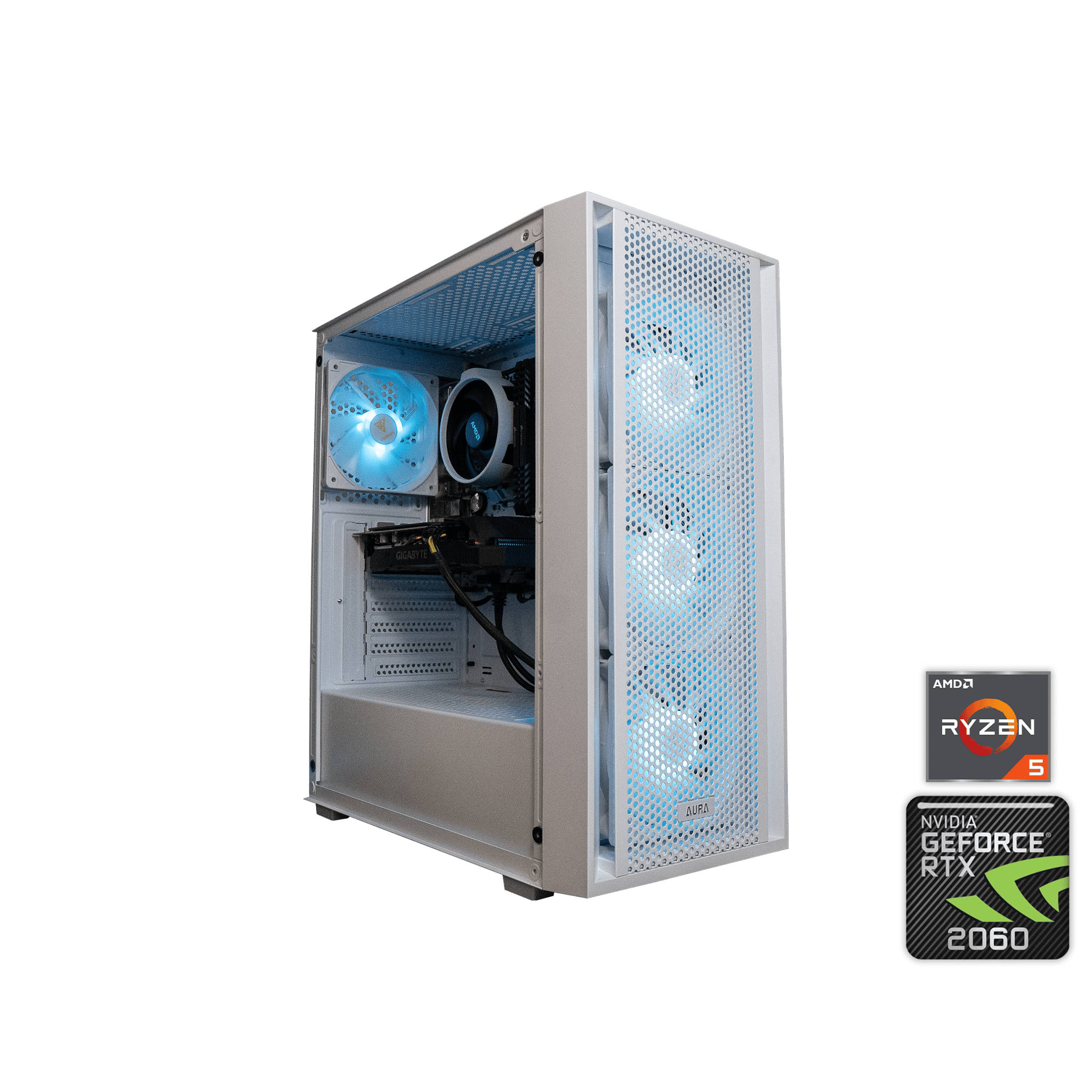 ❄️🌨 | Gigabyte RTX 2060 6GB | RYZEN 5 3600 | 16GB DDR4 RAM | 1.25TB | Arctic Freeze 2.0
