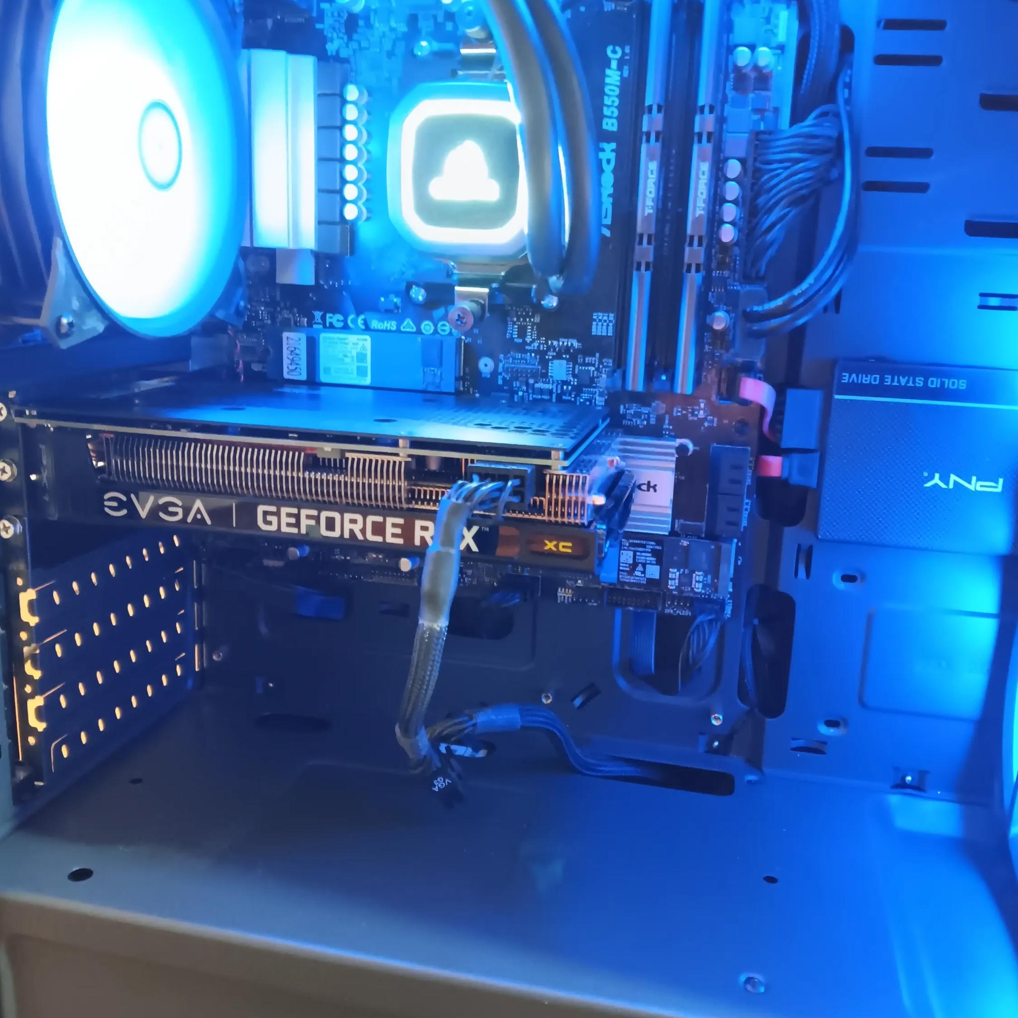 Custom Gaming PC Ryzen 7 RTX 3060 12GB 32GB RAM 3.5TB Digital Storage