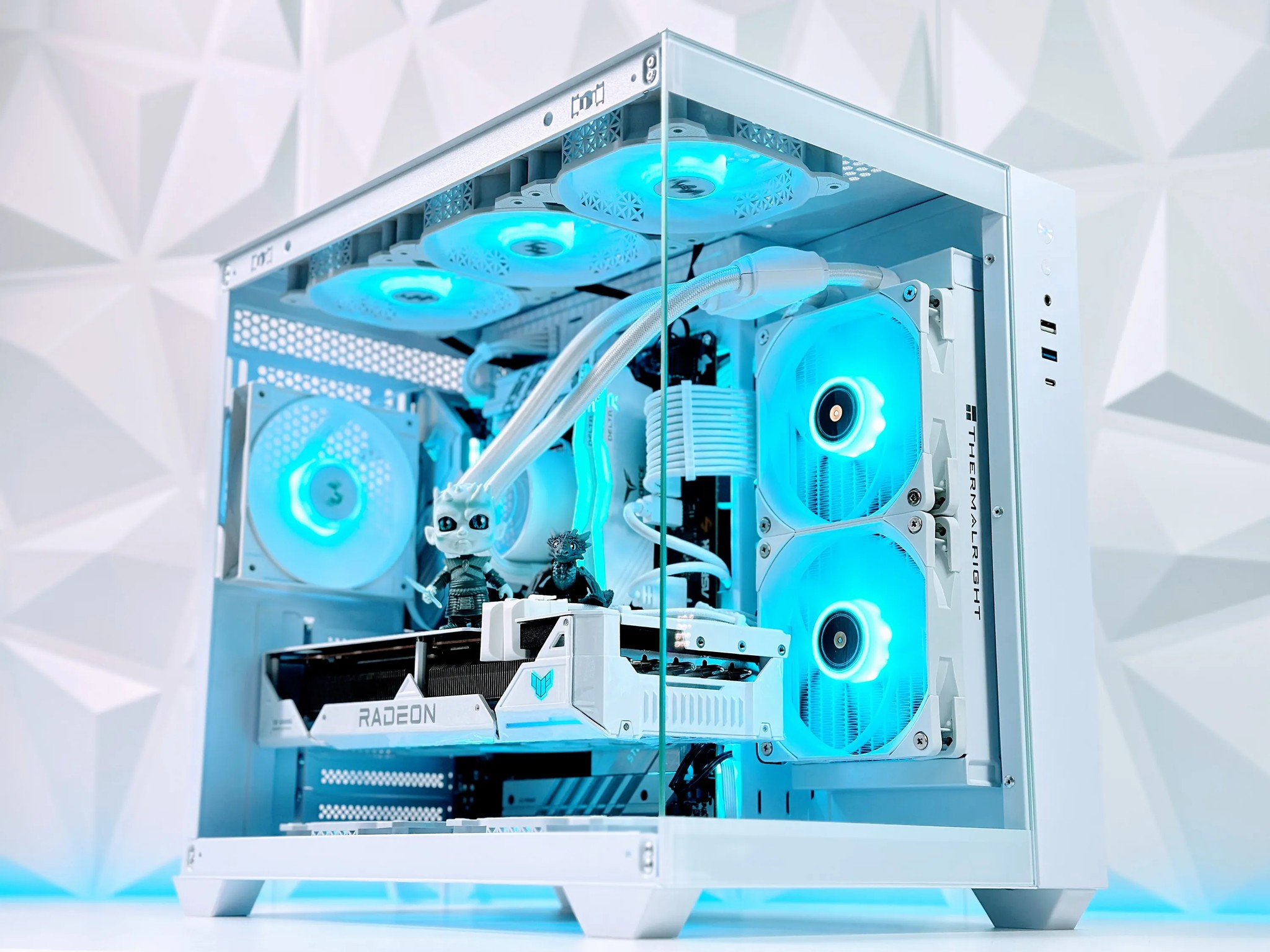 🐉🧊 Viserion👑GOT Gaming PC❄️AMD RX 7800 XT 16GB❄️Intel 13500 14-core❄️32GB DDR4❄️1TB NVME