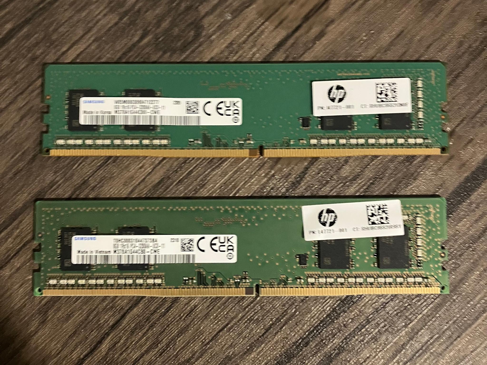 TESTED WORKING | 6GB DDR4 3200MHz RAM | CL22 | High-Speed Desktop Memory
