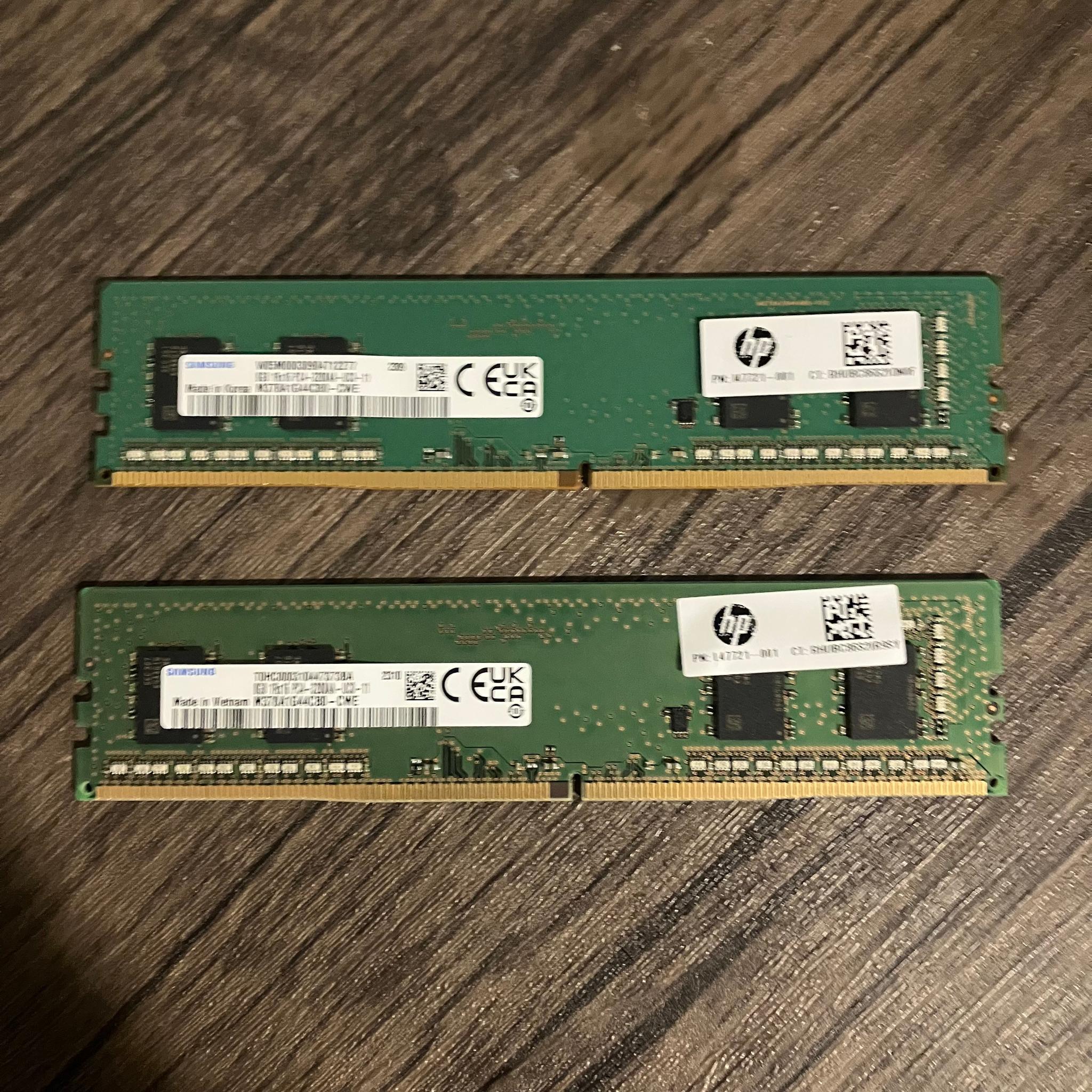 TESTED WORKING | 6GB DDR4 3200MHz RAM | CL22 | High-Speed Desktop Memory