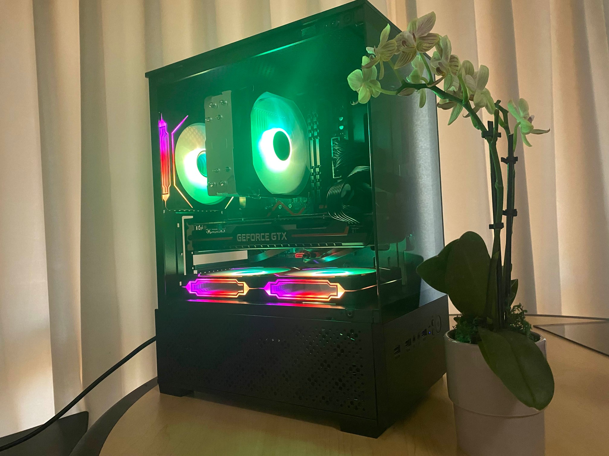 GTX 1080 8G | Ryzen 3600 | WIFI6 | 16GB DDR4 | 500GB SSD | Budget Gaming PC Build Desktop Computer