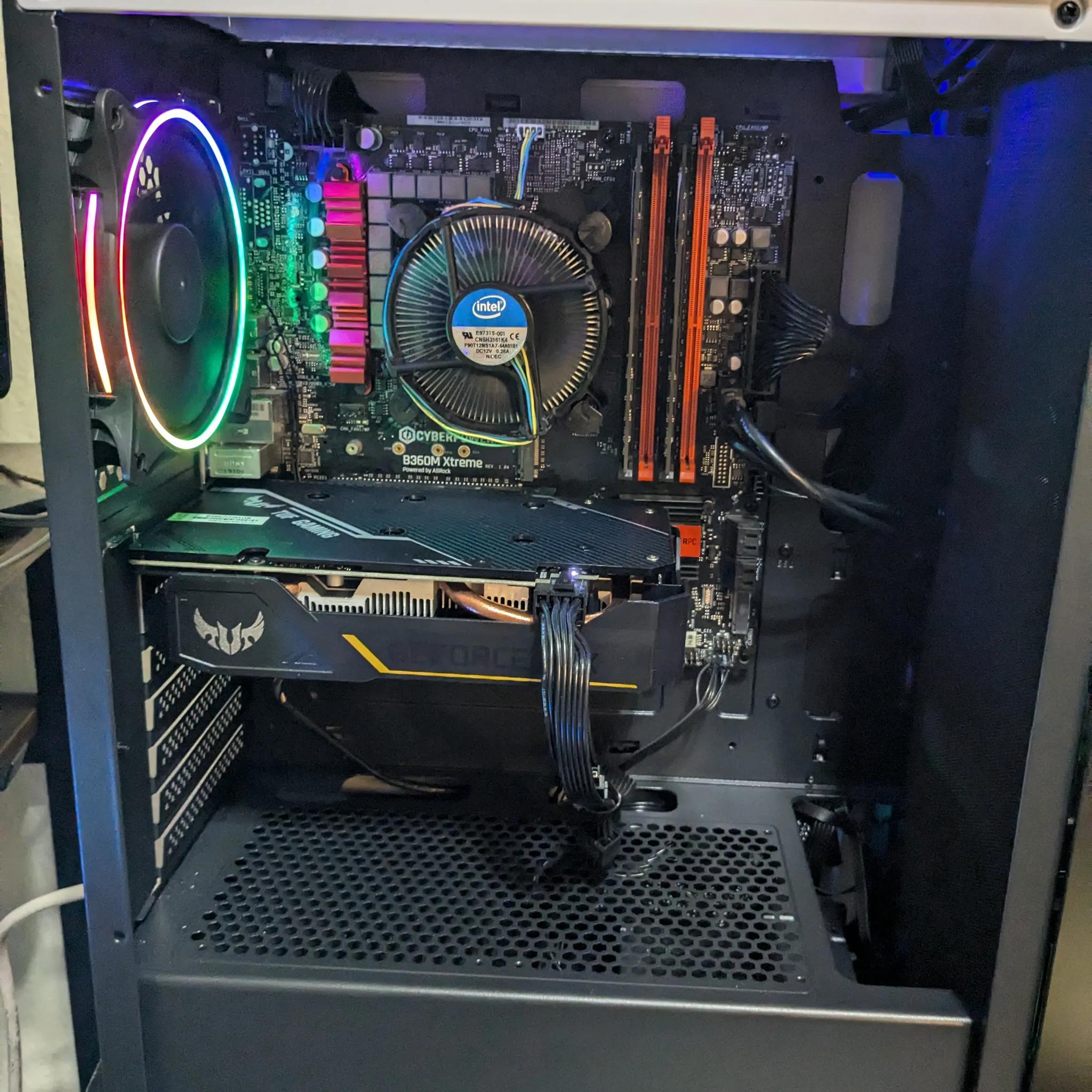 FREE SHIP|| i5-8500 6 Core, GTX 1660 SUPER 6GB, 16GB RAM, 480GB SSD, 650W PSU, Win10, RGB, WiFi