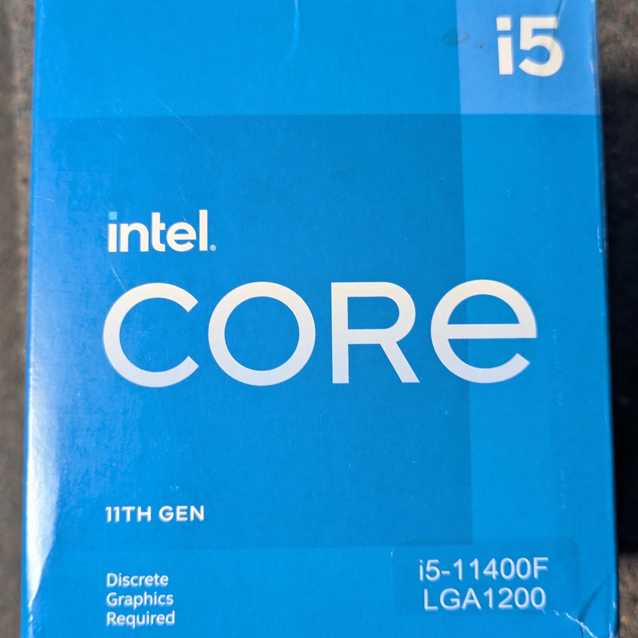 Intel i5 11400F Brand New