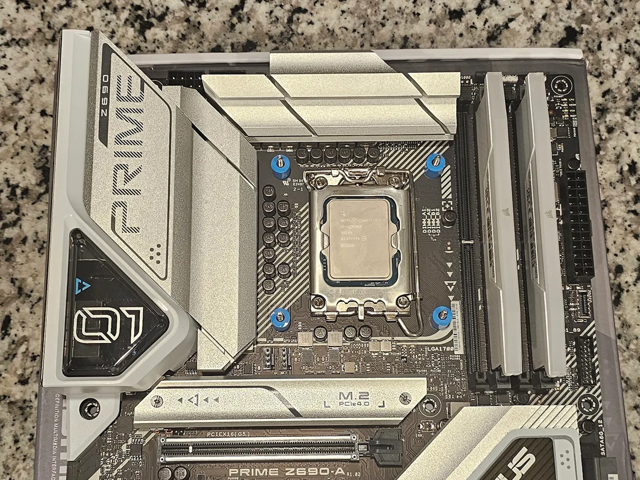 Asus Prime Z690-A + i7 12700kf +32gb ddr5 6000mhz  +