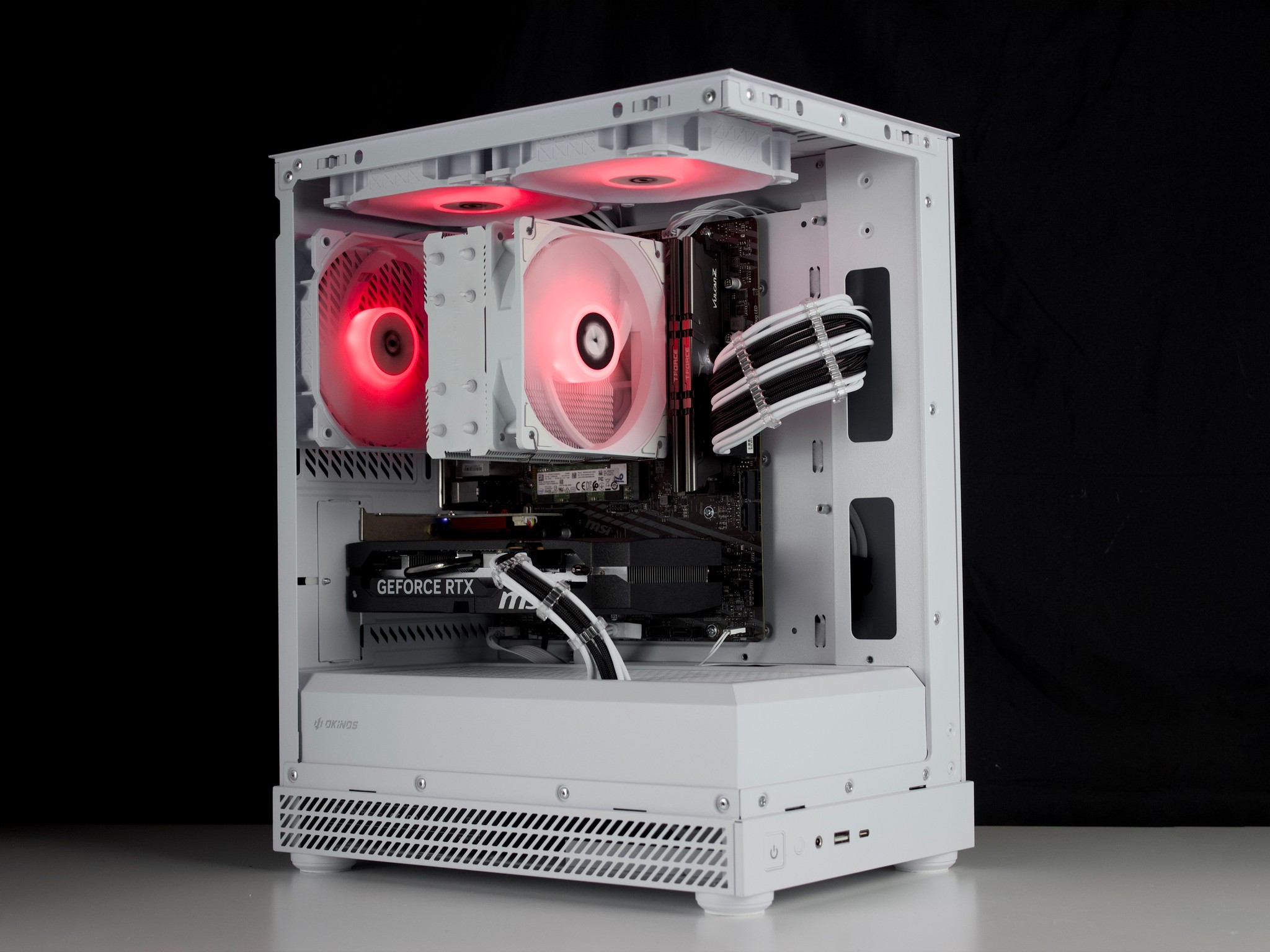 ⚪️ ⚫️ Clean Gaming PC | RTX 5050, Ryzen 5 5500, 16GB RAM, 512GB NVMe SSD | ARGB Control | ⚫️⚪️
