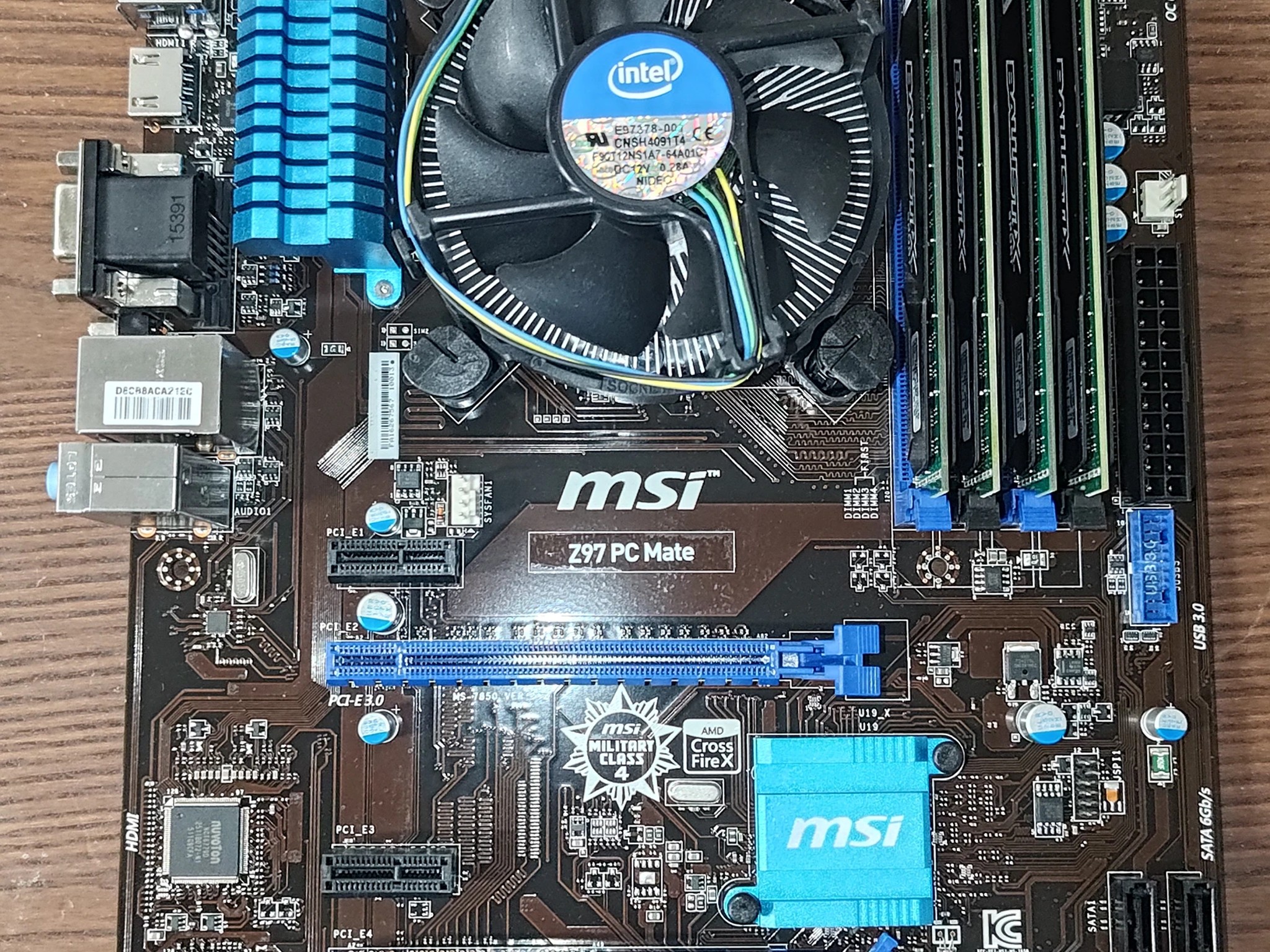 Intel i7 4771 | Z97 Motherboard | 24GB Ram Combo