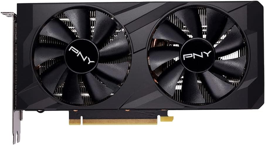PNY GeForce RTX 3050 8GB Verto Dual GDDR6 VCG30508DFBPB1 Video Graphics Card GPU