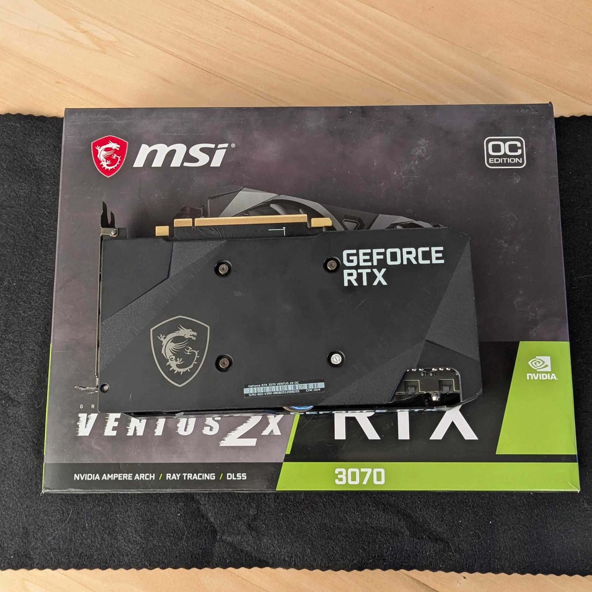 🌪️ MSI RTX 3070 Ventus 2X OC – Dual Fan 1440p Gaming Powerhouse | Quiet & Compact