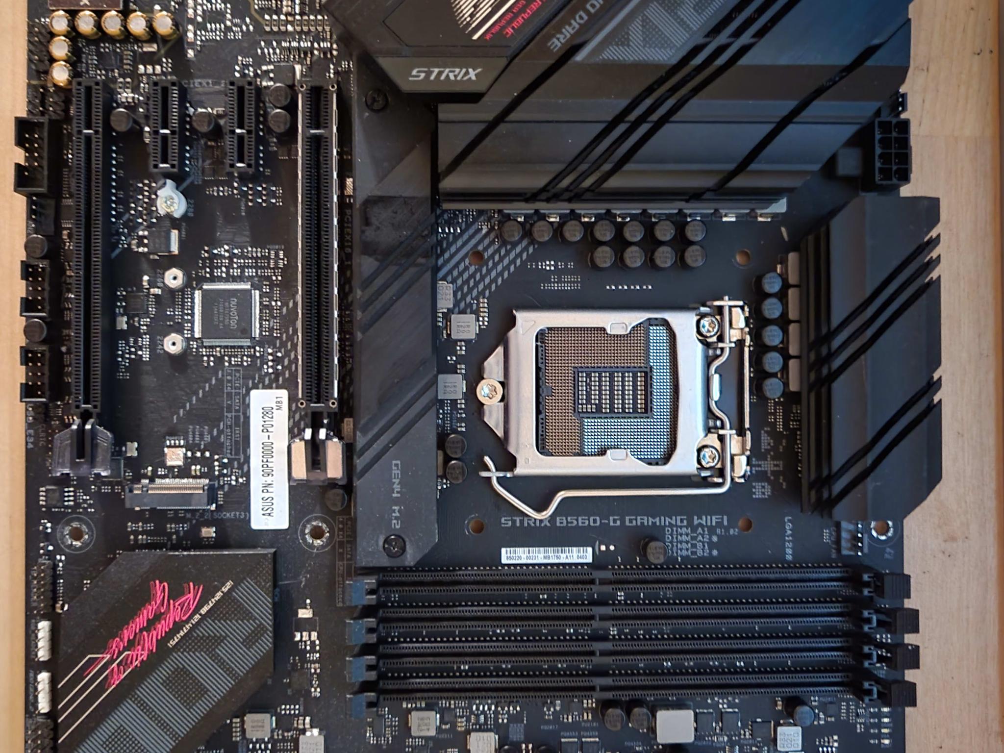Asus ROG Strix B560-G WiFi Motherboard
