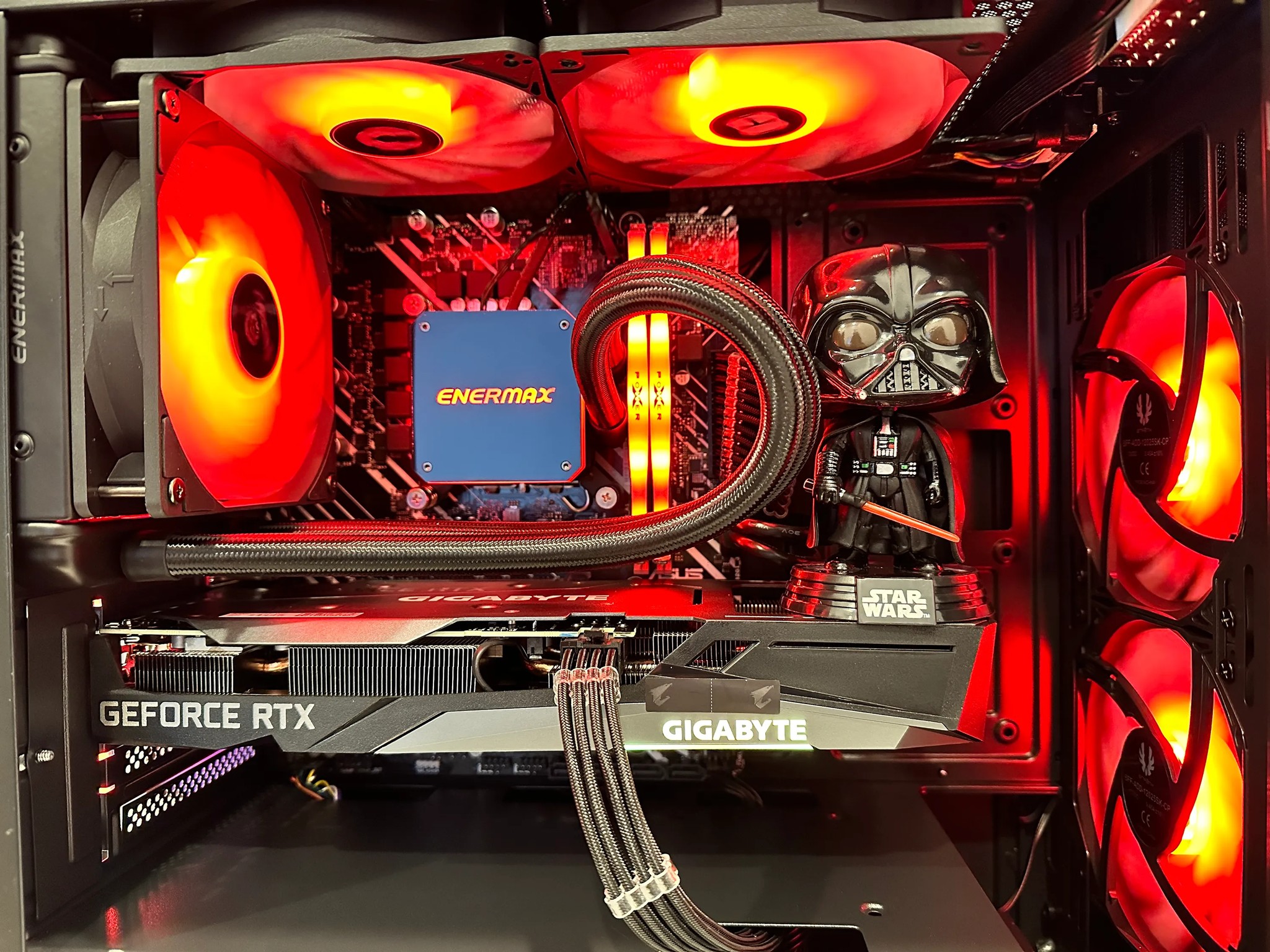🌌🔫Darth Vader🌌🔫-Gaming PC-Nvidia RTX 3060 12GB-Intel i5 12400 6Cores-32GB DDR4 -1TB NVME