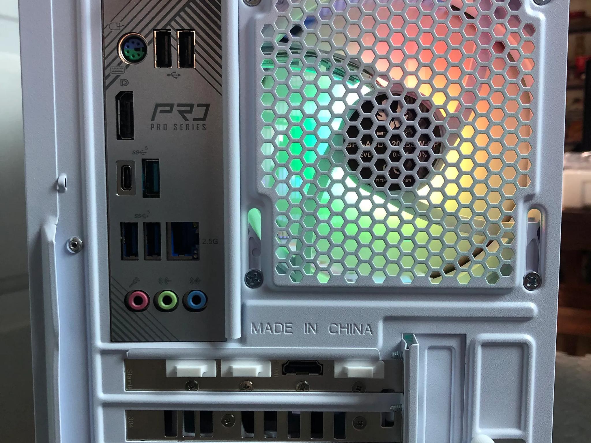 Gaming Beast Intel Core i5-13400 W/RTX 4070 All White Gaming PC