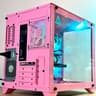 🌸 PINK Super Budget Custom Gaming PC 🌸- Intel i5, 8GB RAM, 500GB, NVIDIA QUADRO K2000 RGB 🎮