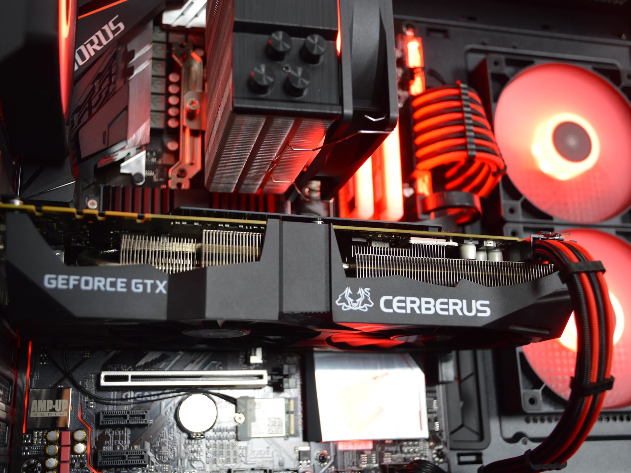 🔴🐺| GTX 1070Ti 8GB | INTEL i7 8700k | 16GB DDR4 RAM | 1TB NVME SSD | Crimson Cerberus |