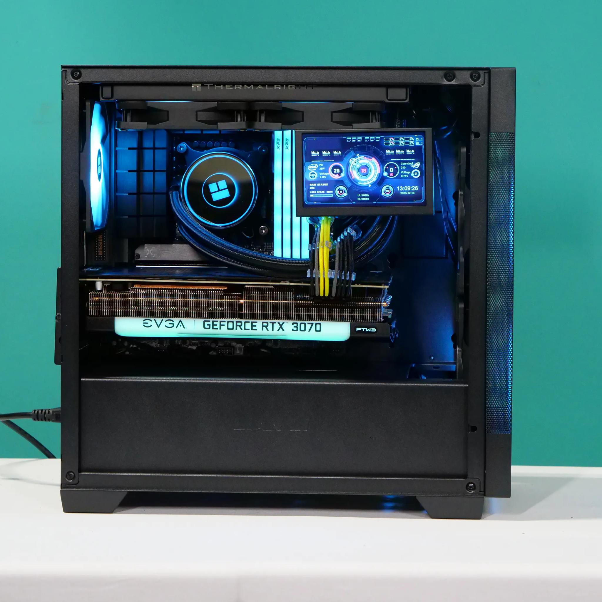 UCW Ready to Play B760 "Tuf guy" Build (i5-12600kf + RTX 3070 8gb + 32gb RAM) Free Shipping!