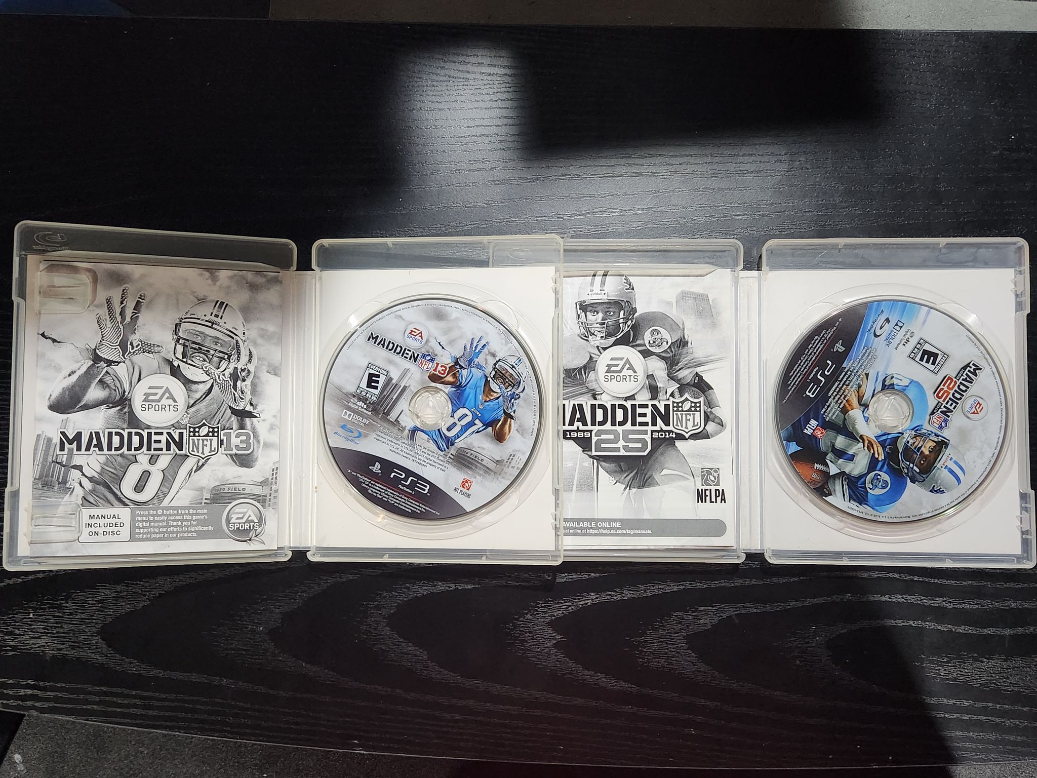 Used Ps3 Madden NFL Bundle Game Pack