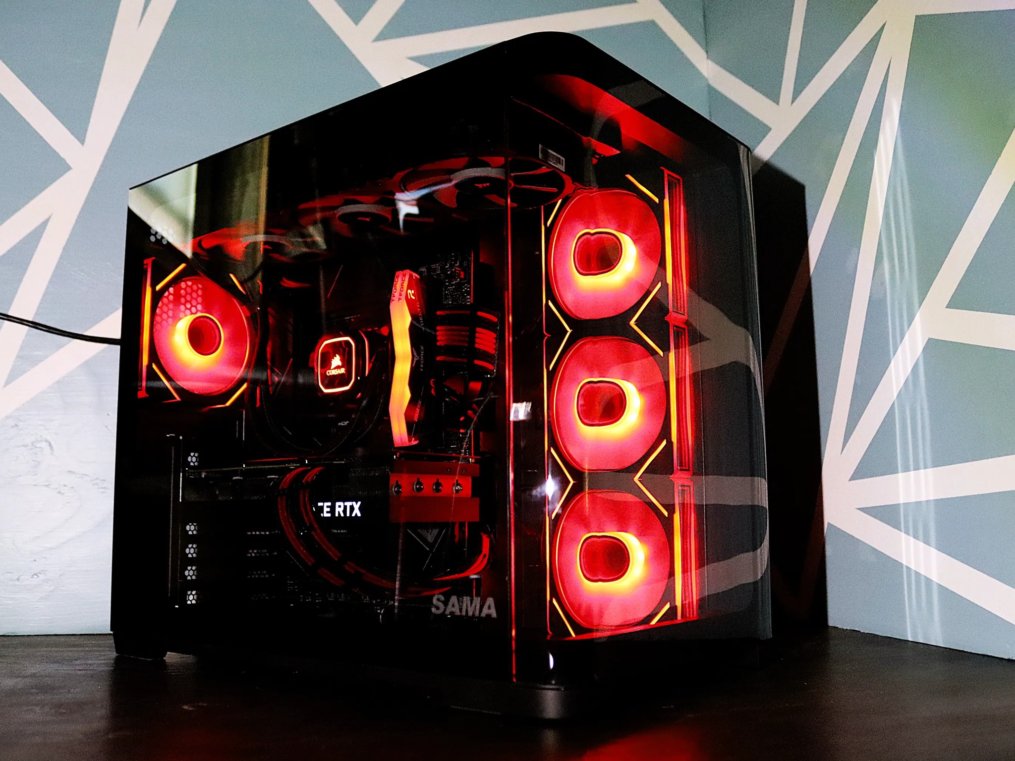 The Glowing Inferno 1440p Ultra