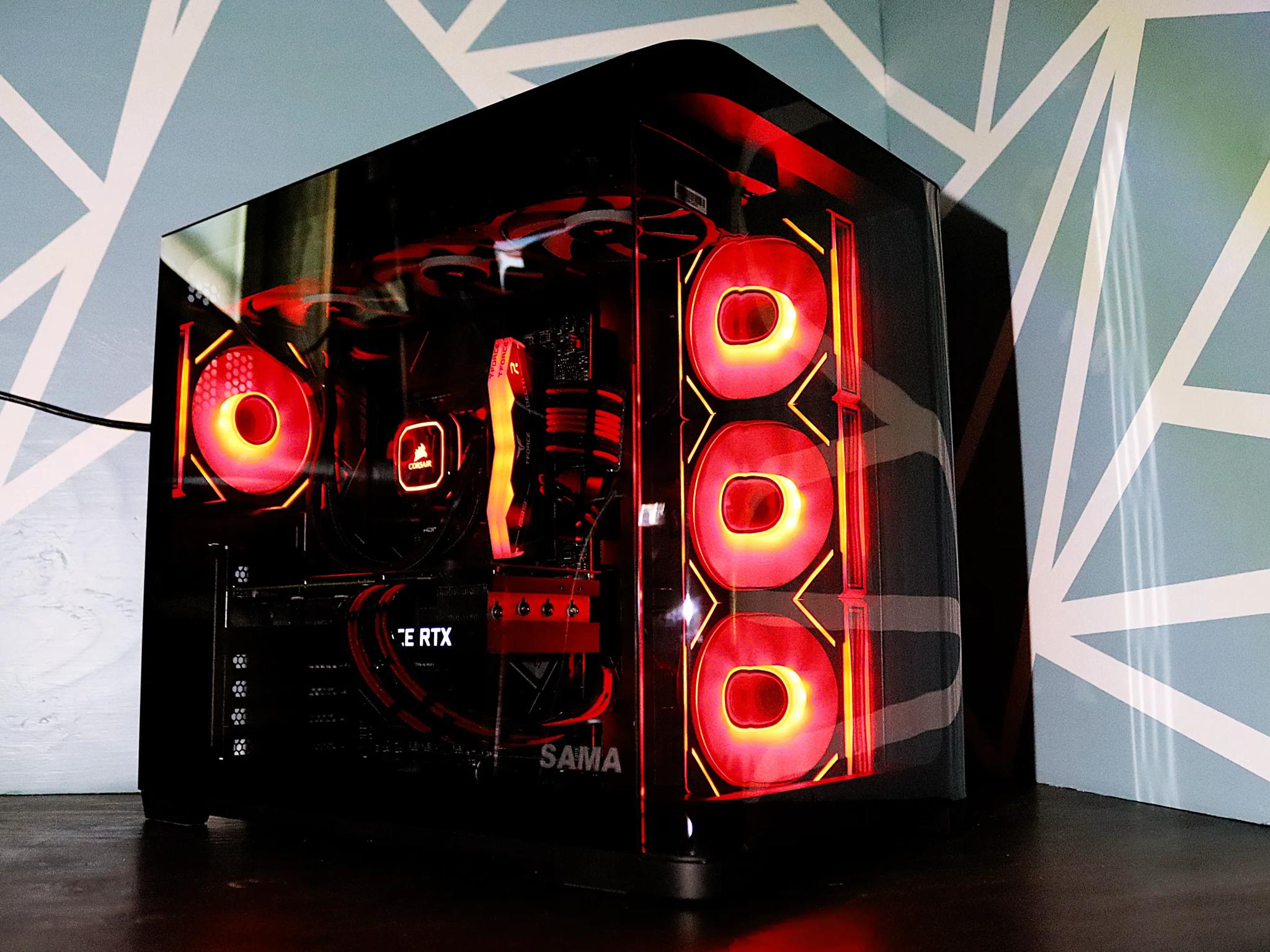 The Glowing Inferno 1440p Ultra