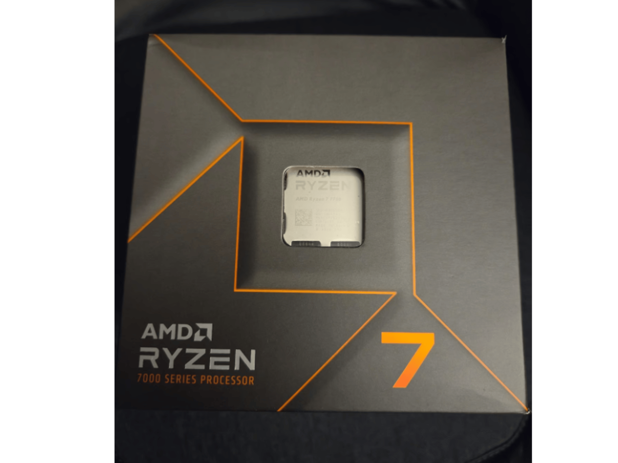 New Ryzen 7 7700 w/ Wraith Prism Cooler