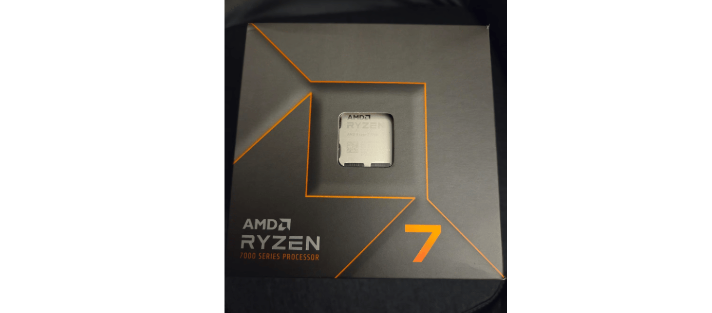 New Ryzen 7 7700 w/ Wraith Prism Cooler