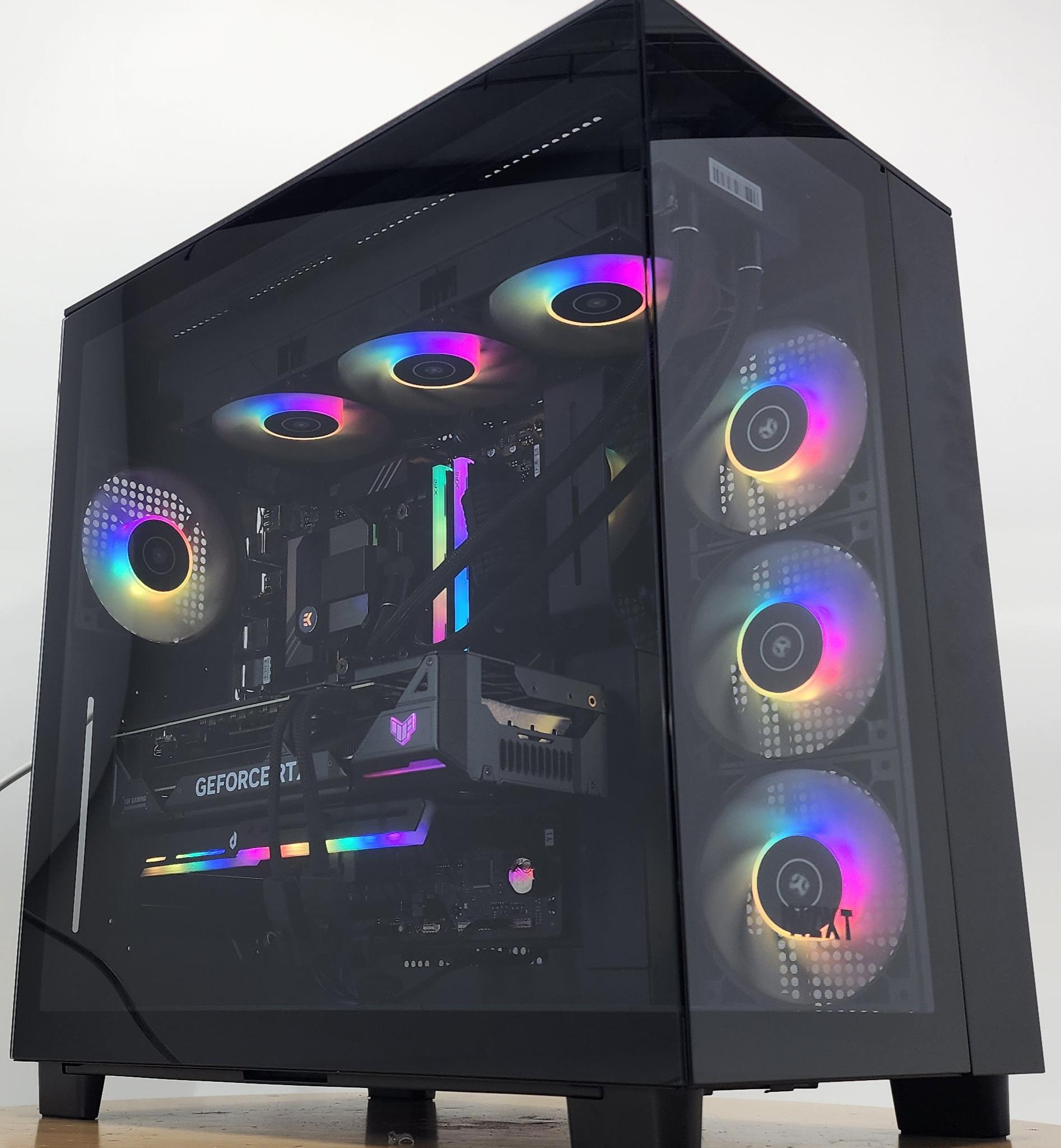 Gaming PC Ryzen 7 9700X 32GB RAM 1TB SSD RTX 4070 SUPER 12GB Windows 11 Computer