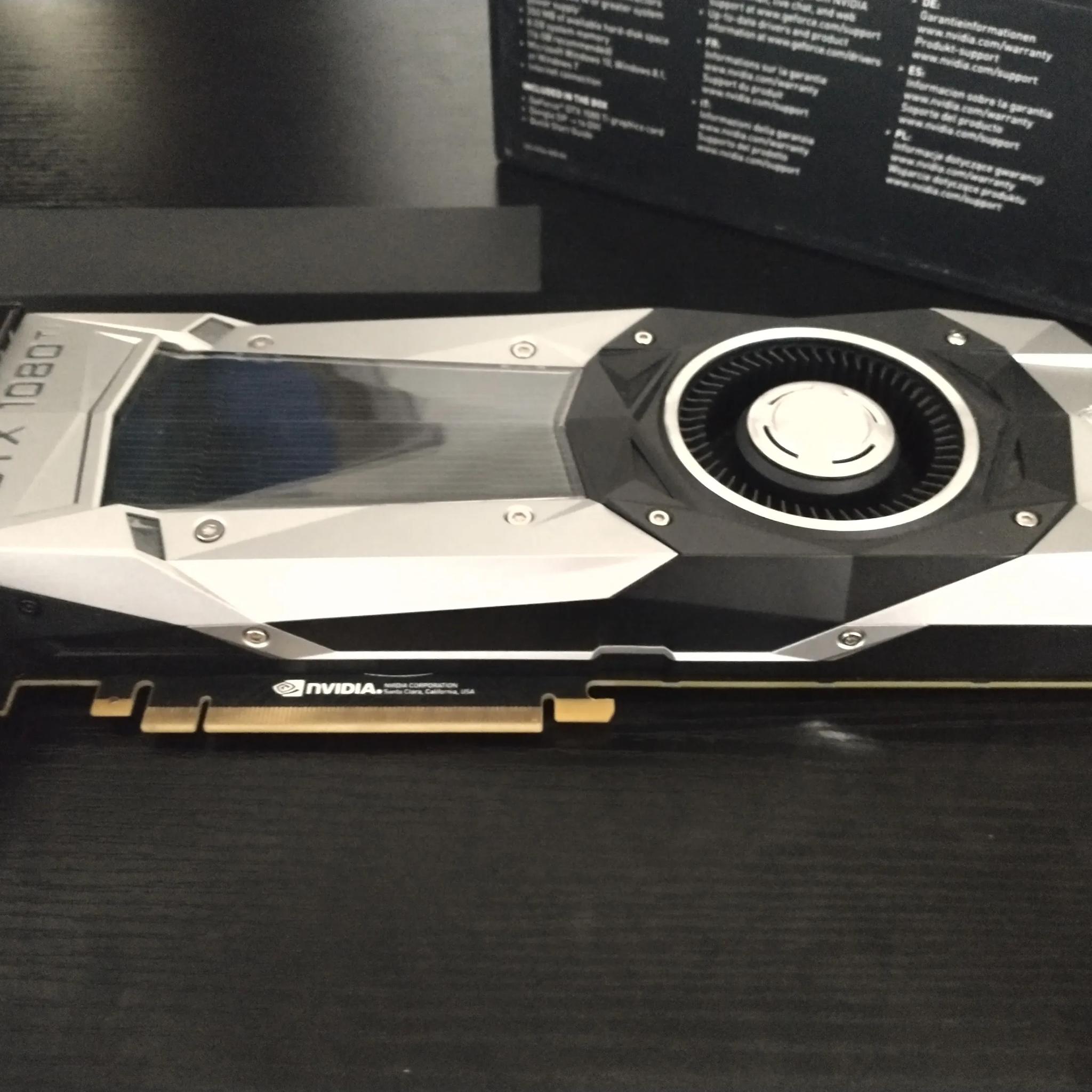 NVidia GTX 1080 TI Founders Edition