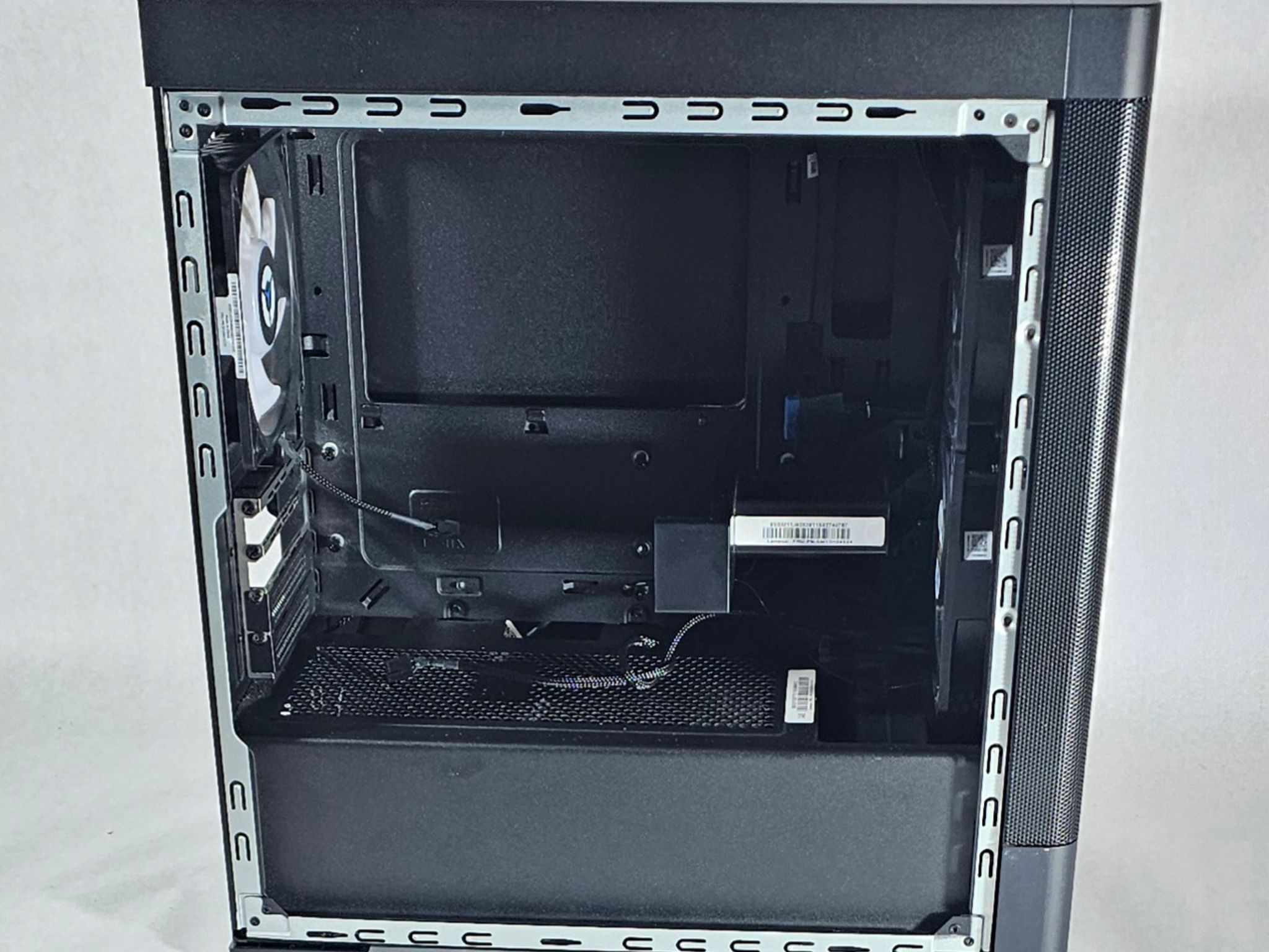 Black Lenovo Legion PC Case with Tempered Glass w/ 3 Fans