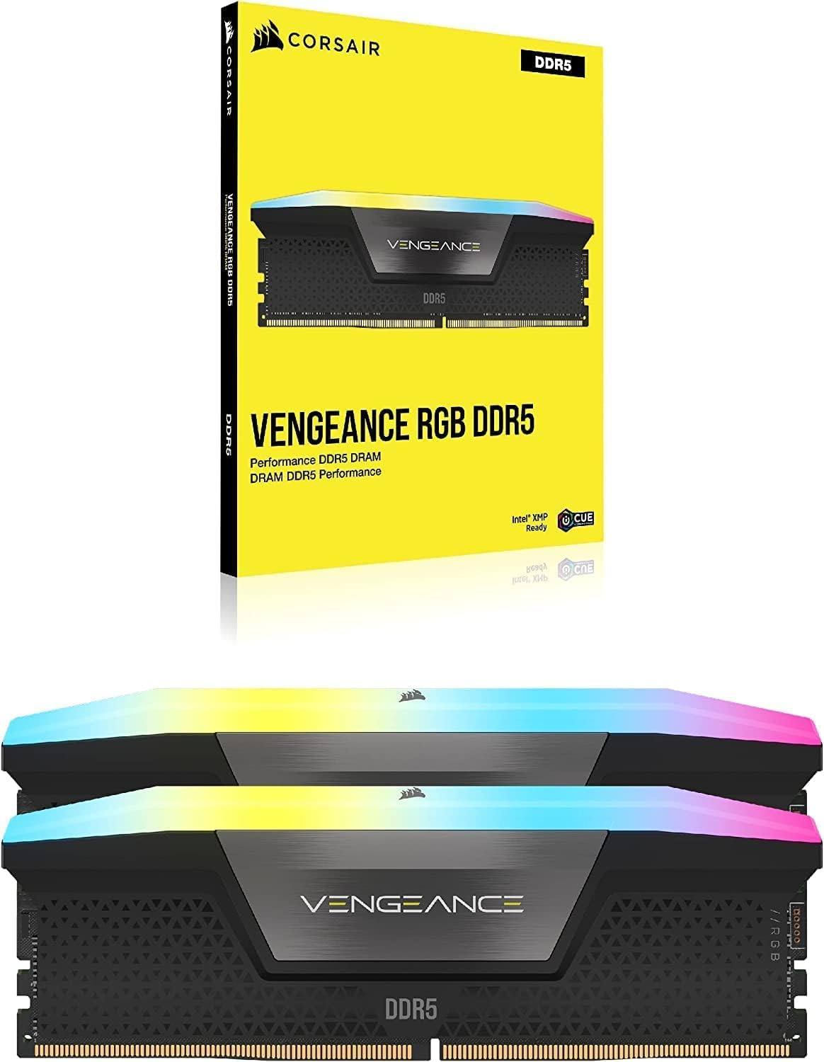 Corsair Vengeance RGB 32GB DDR5-6000 (2x16GB) — Black