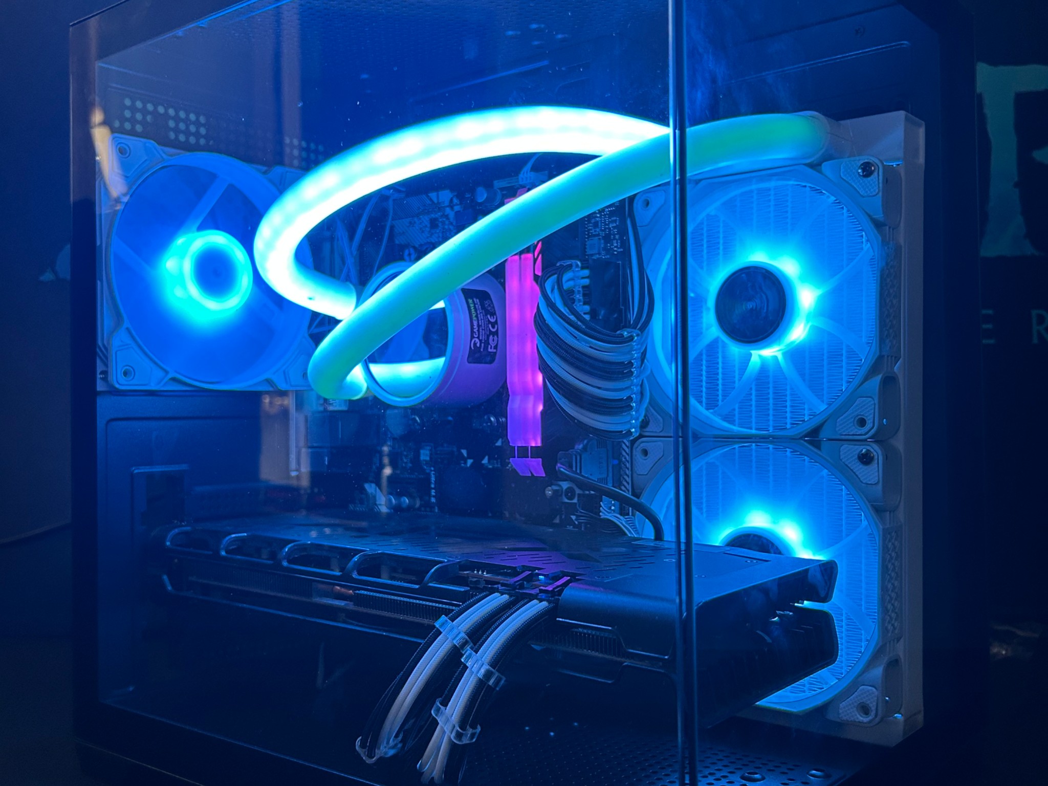 🌈 WiFi Rainbow Cube #2 🎲 RX 5700XT|Ryzen 5 5500|32GB RAM|1TB M.2 SSD|Windows 11 Pro✅