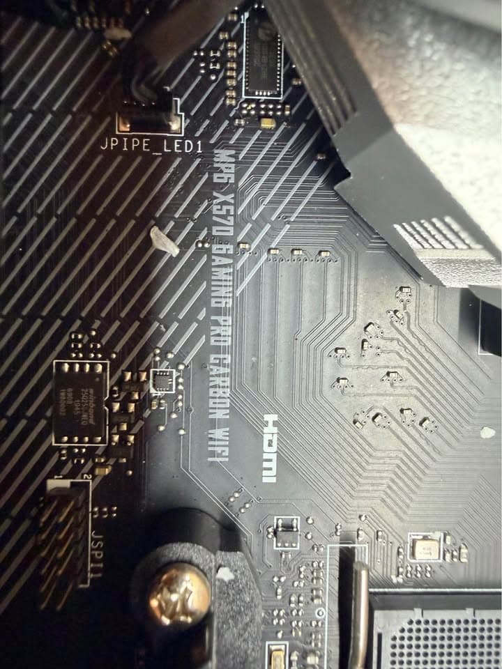 MSI MPG X570 Gaming Pro Carbon WiFi AM4 ATX Motherboard