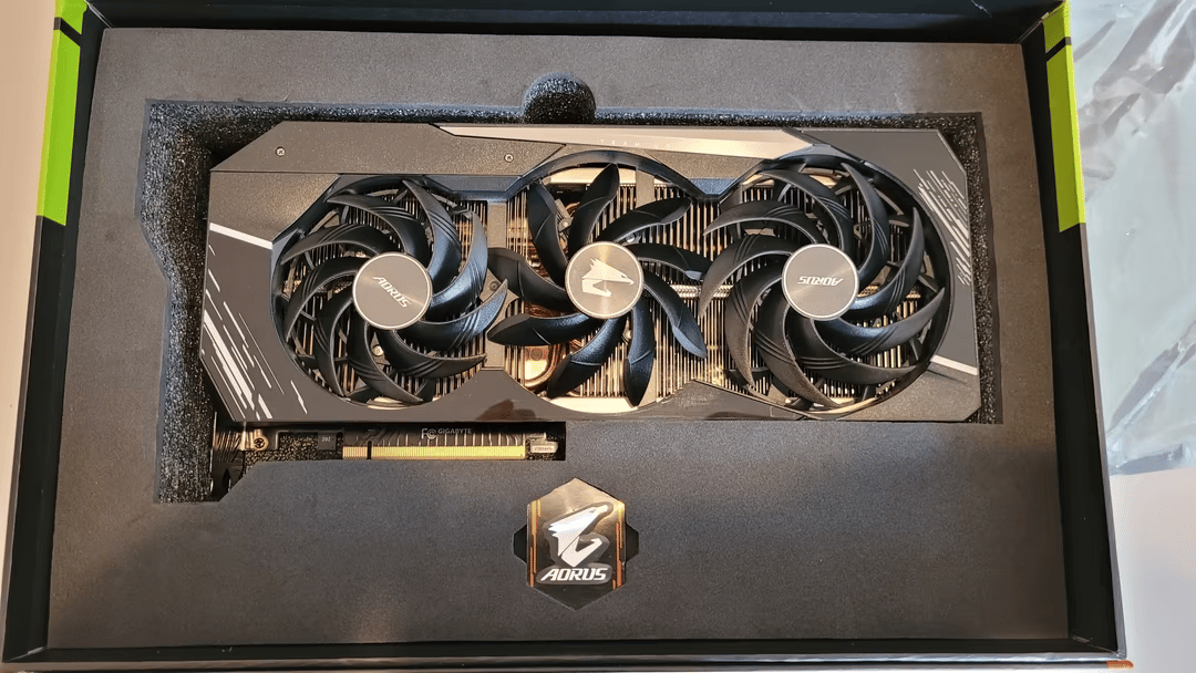 GIGABYTE AORUS Nvidia GeForce RTX 3080 MASTER 10GB GDDR6X Graphics Card - Rev. 2