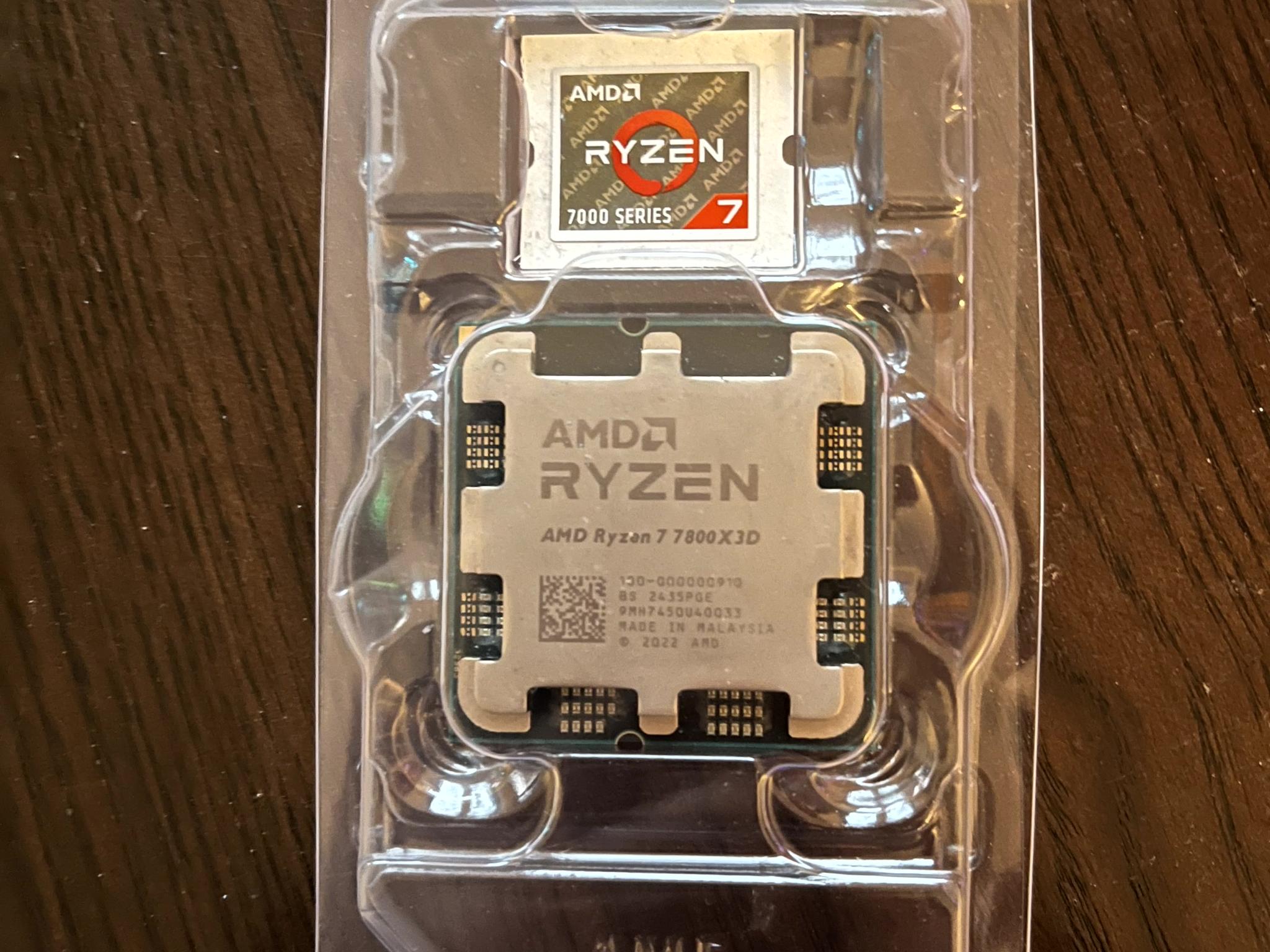 Ryzen 7 7800X3D