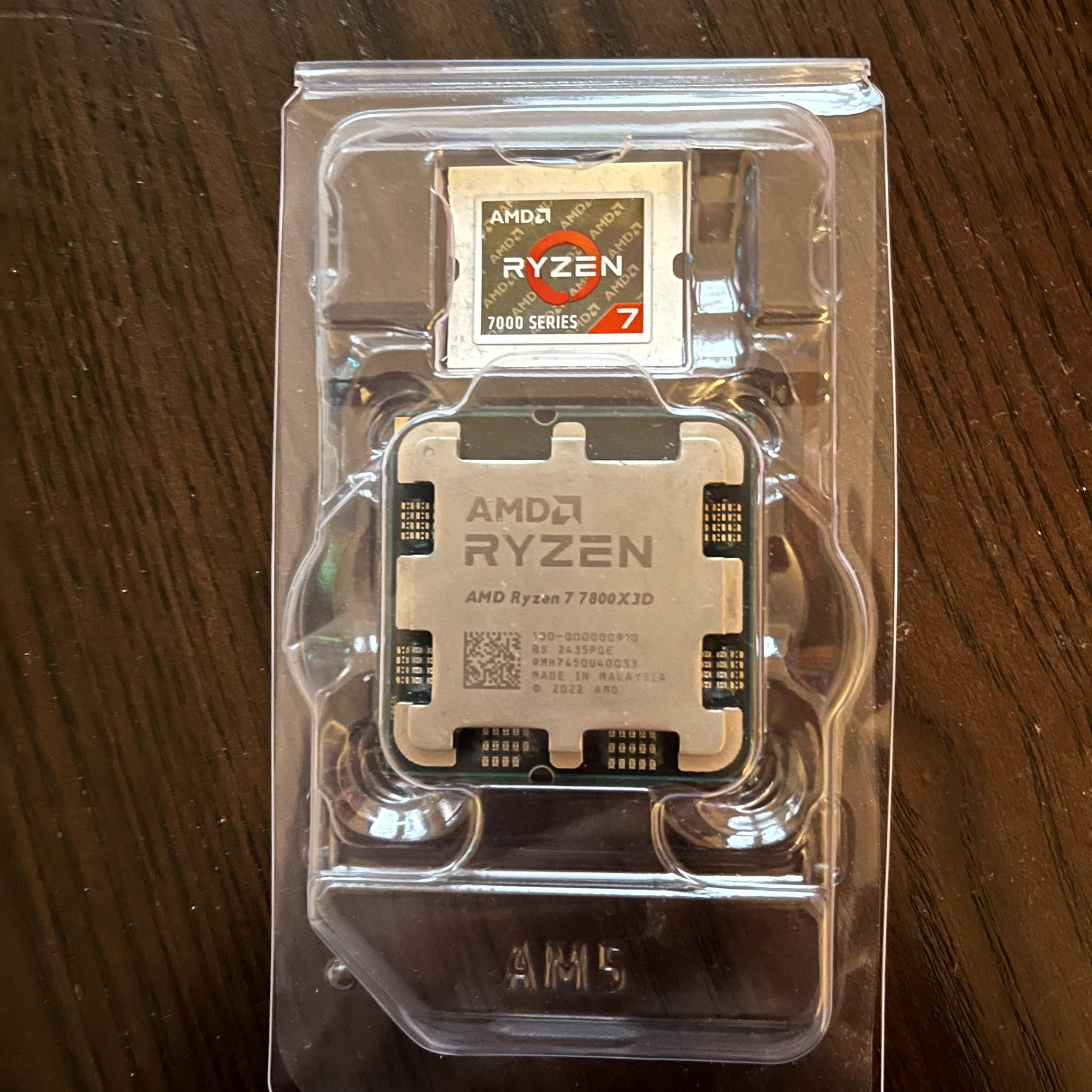 Ryzen 7 7800X3D