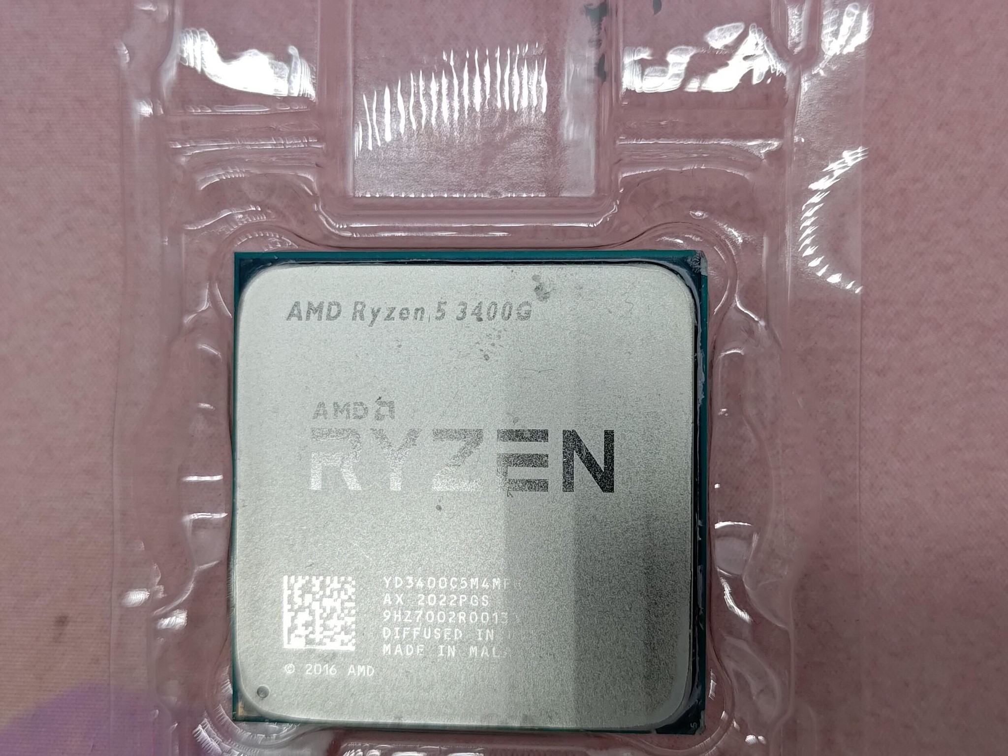 AMD Ryzen 5 3400G Processor