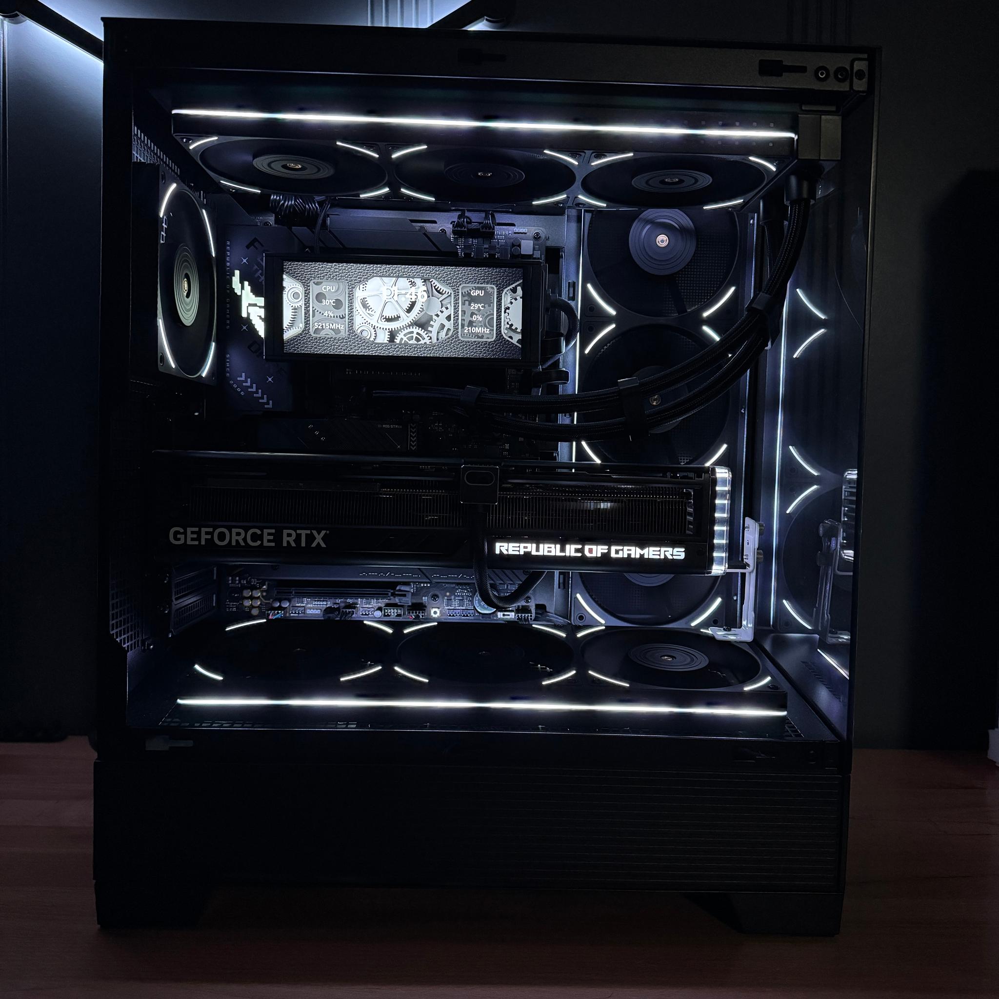 👨‍🚀🚀RTX 4090 PC | Ryzen 9800X3D | 32GB RAM | 2TB SSD | 1050W Platinum | Hydrus Cables