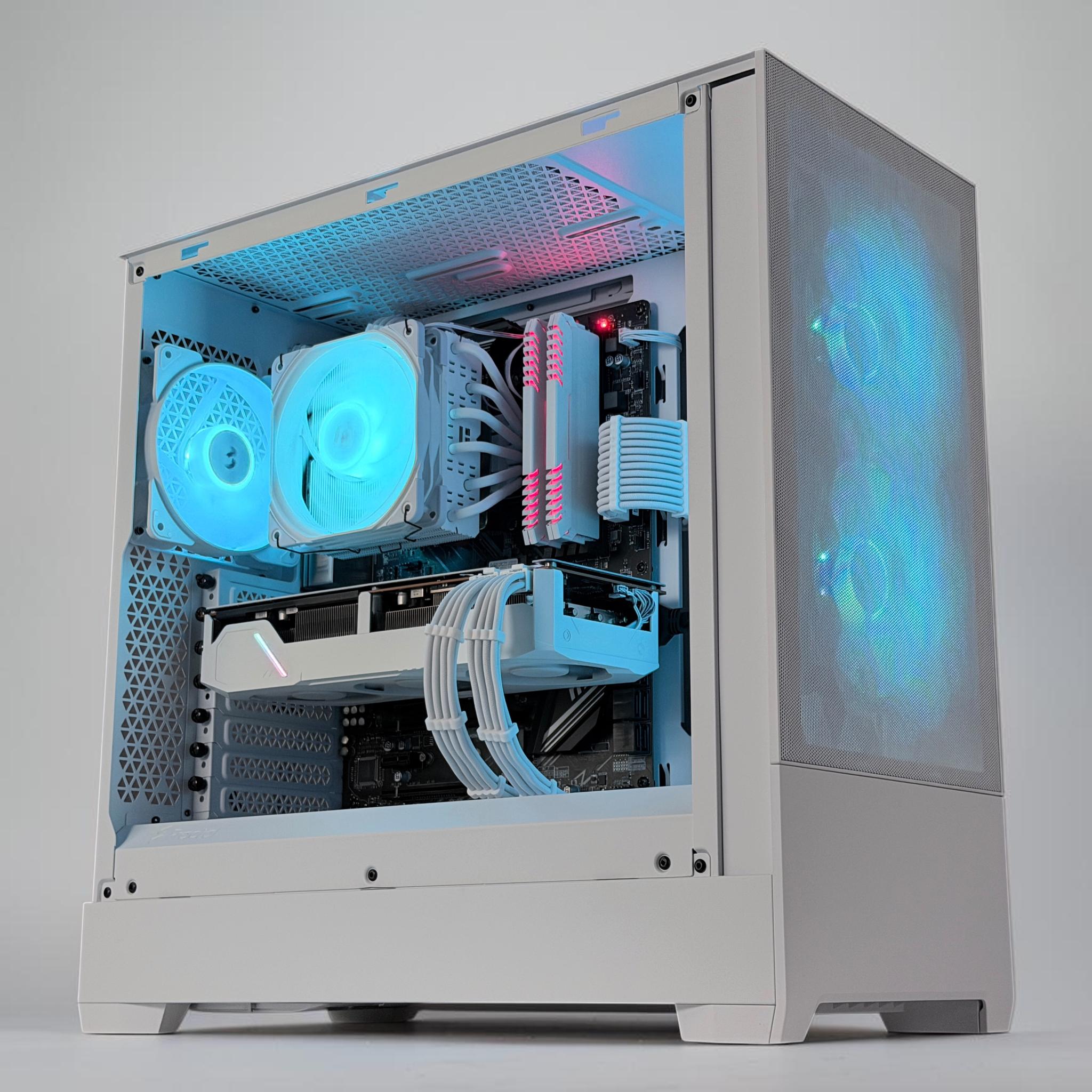 🌬️🥶Gaming PC🧊AMD RX 5700 XT 8GB❄️AMD Ryzen 5 3500X❄️16GB DDR4❄️ 512GB NVME SSD
