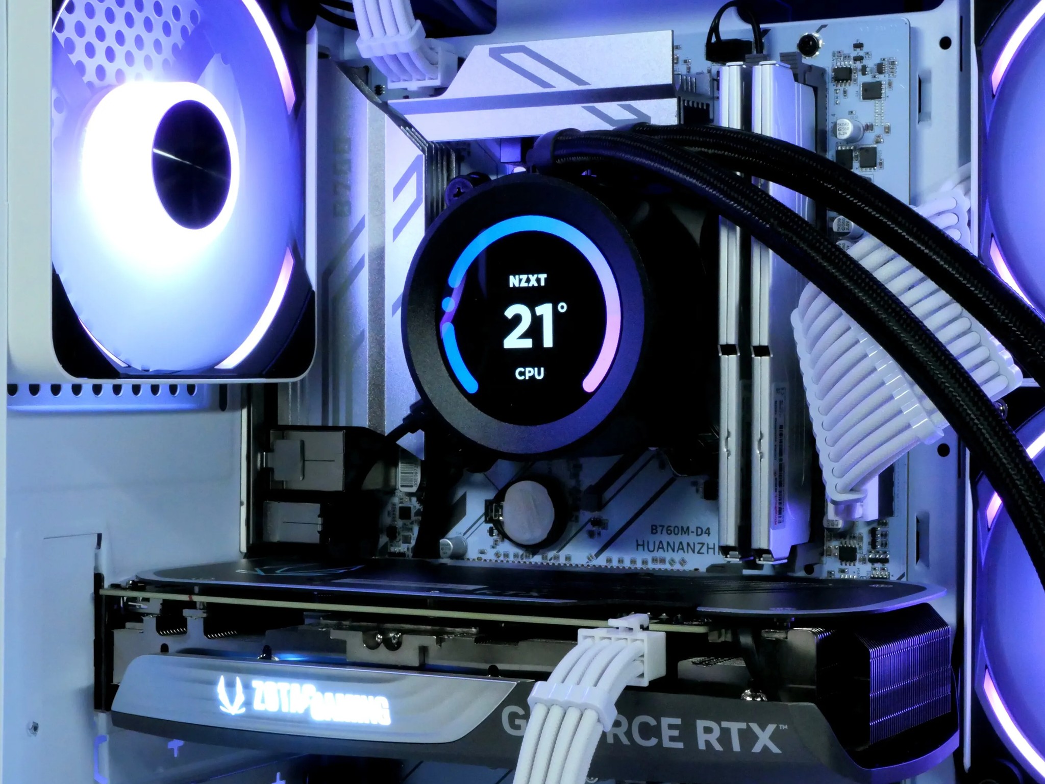 🧊 I5 12600KF, RTX 4060 Ti, 32gb Ram, 1TB Gen 4.0 nvme White gaming PC