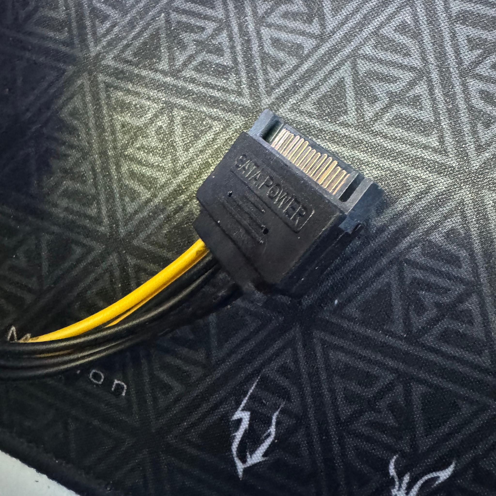 SATA to 6 Pin Adapter