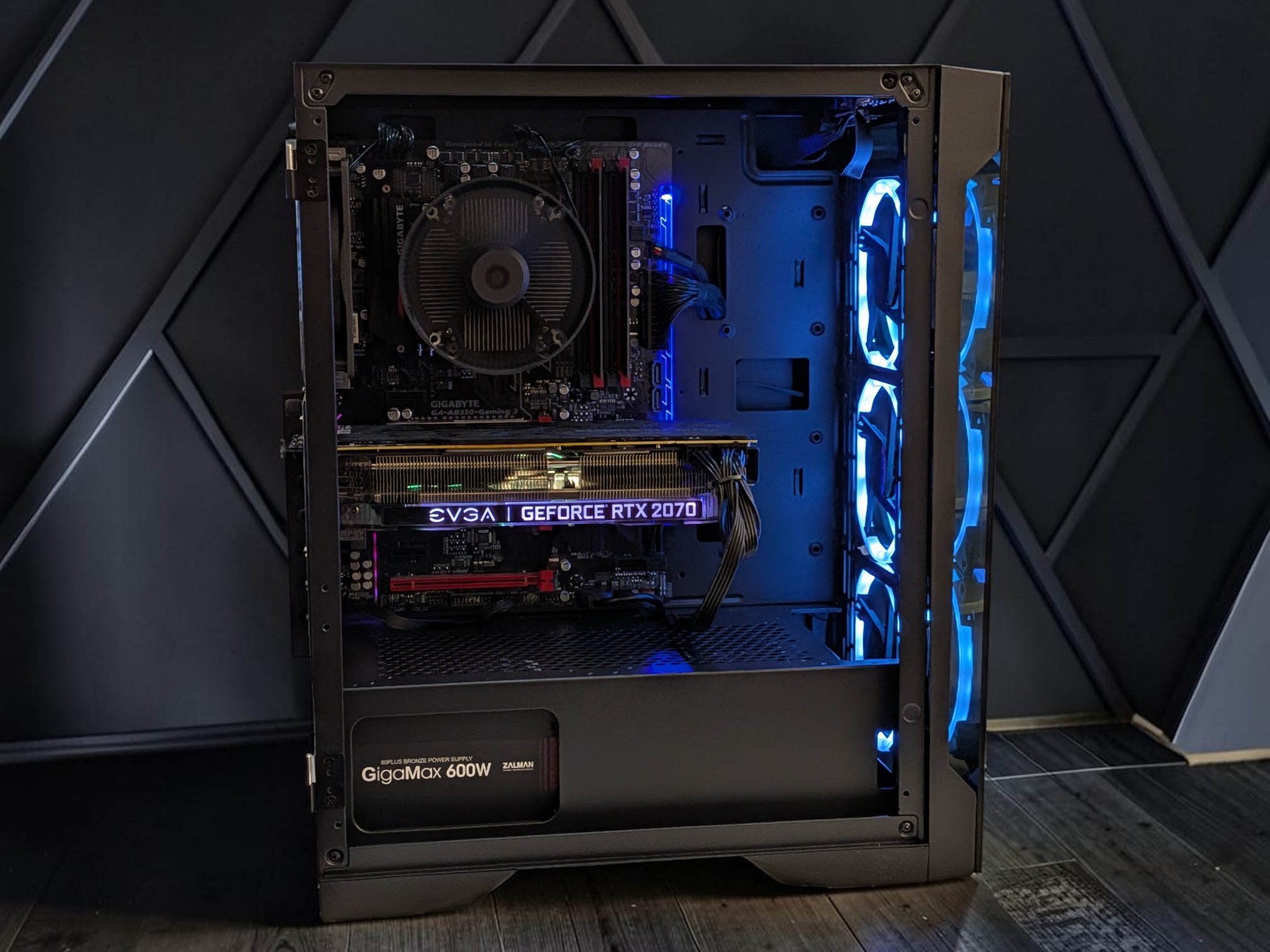 ⚡ RTX Gaming PC! GeForce RTX 2070, Ryzen 3600, 16GB DDR4 RAM, 1TB SSD, WIFI, Win 11 Pro